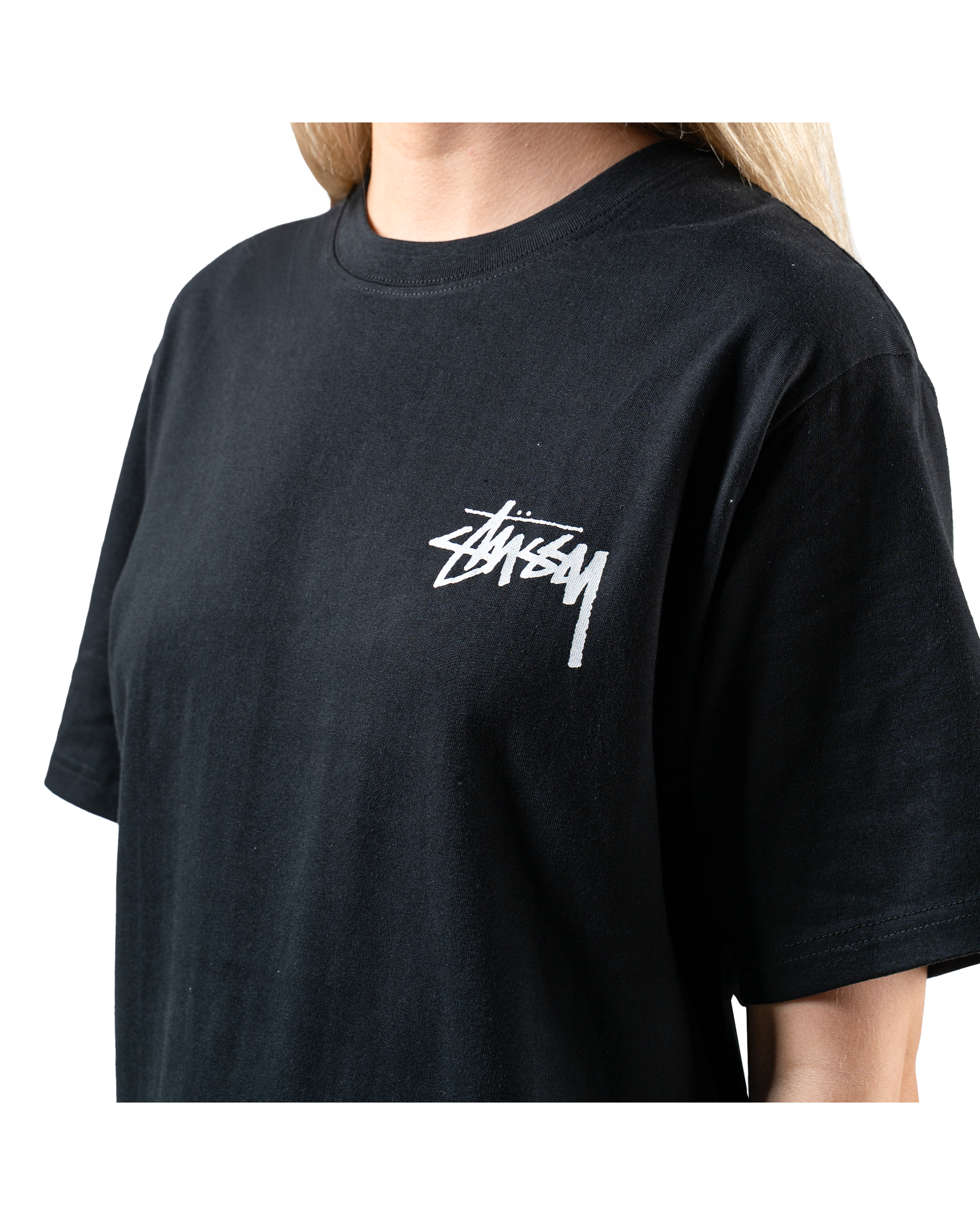 Stüssy Fuzzy Dice Tee "Black"