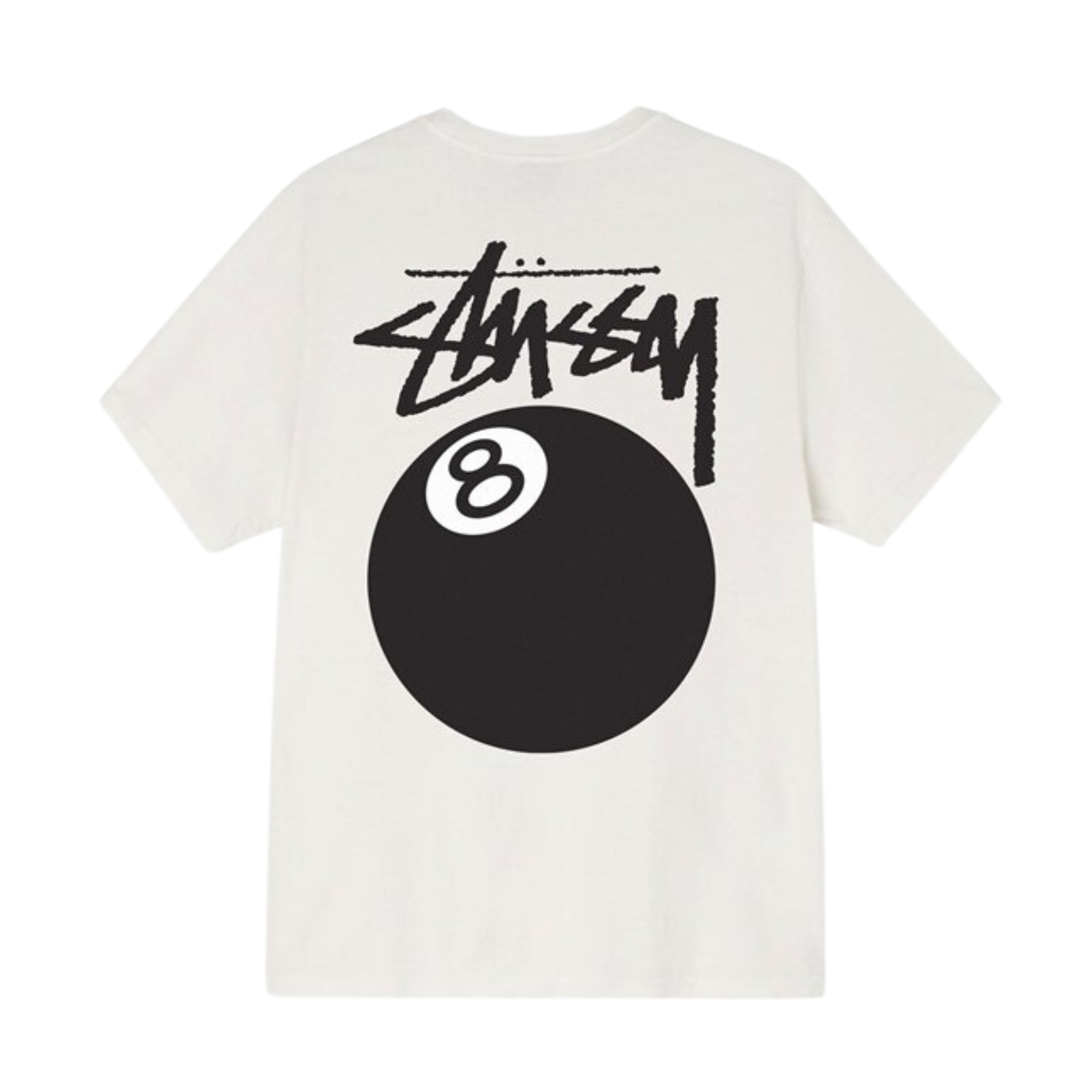 Stüssy 8 Ball Pigment Dyed T-shirt "Natural"
