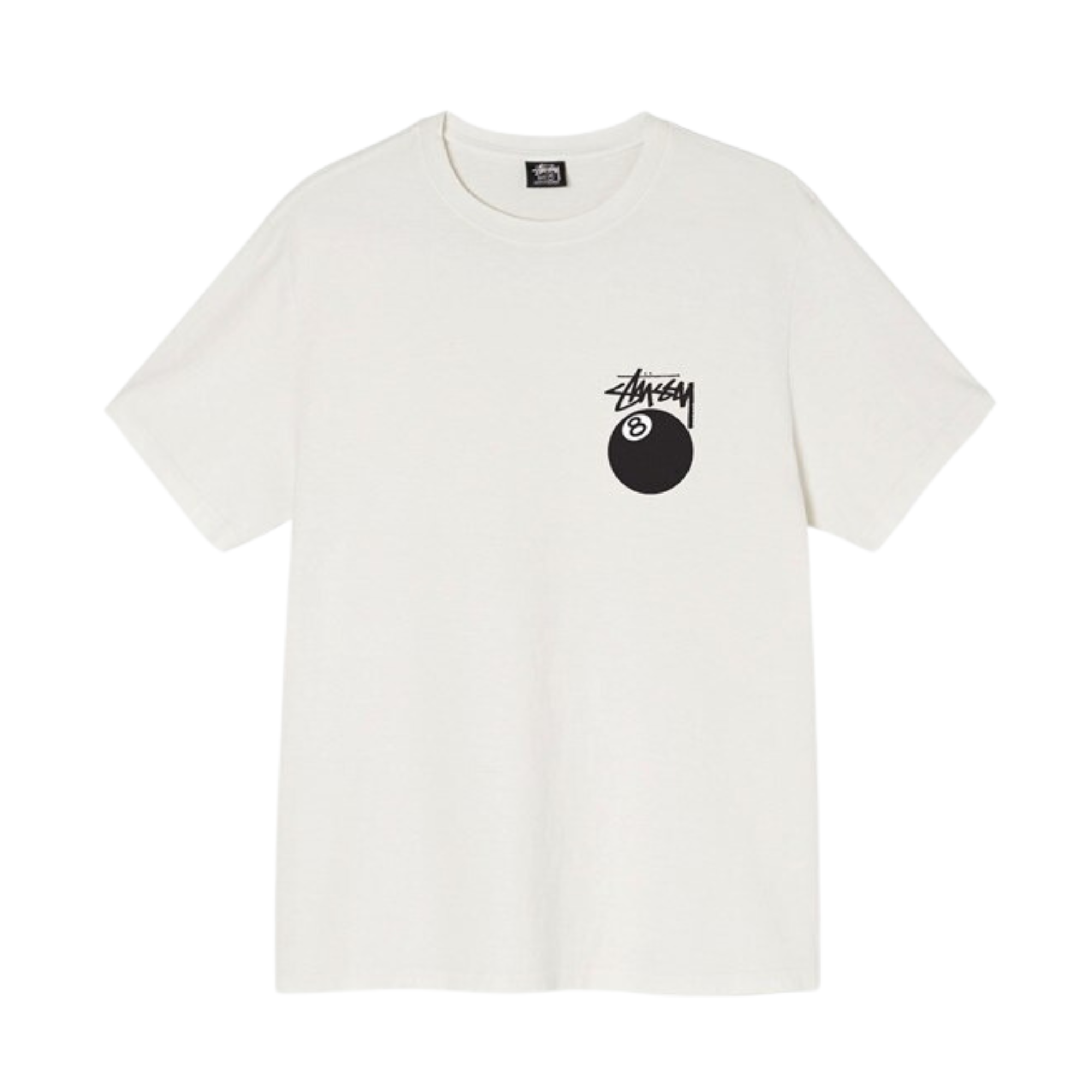 Stüssy 8 Ball Pigment Dyed T-shirt "Natural"

