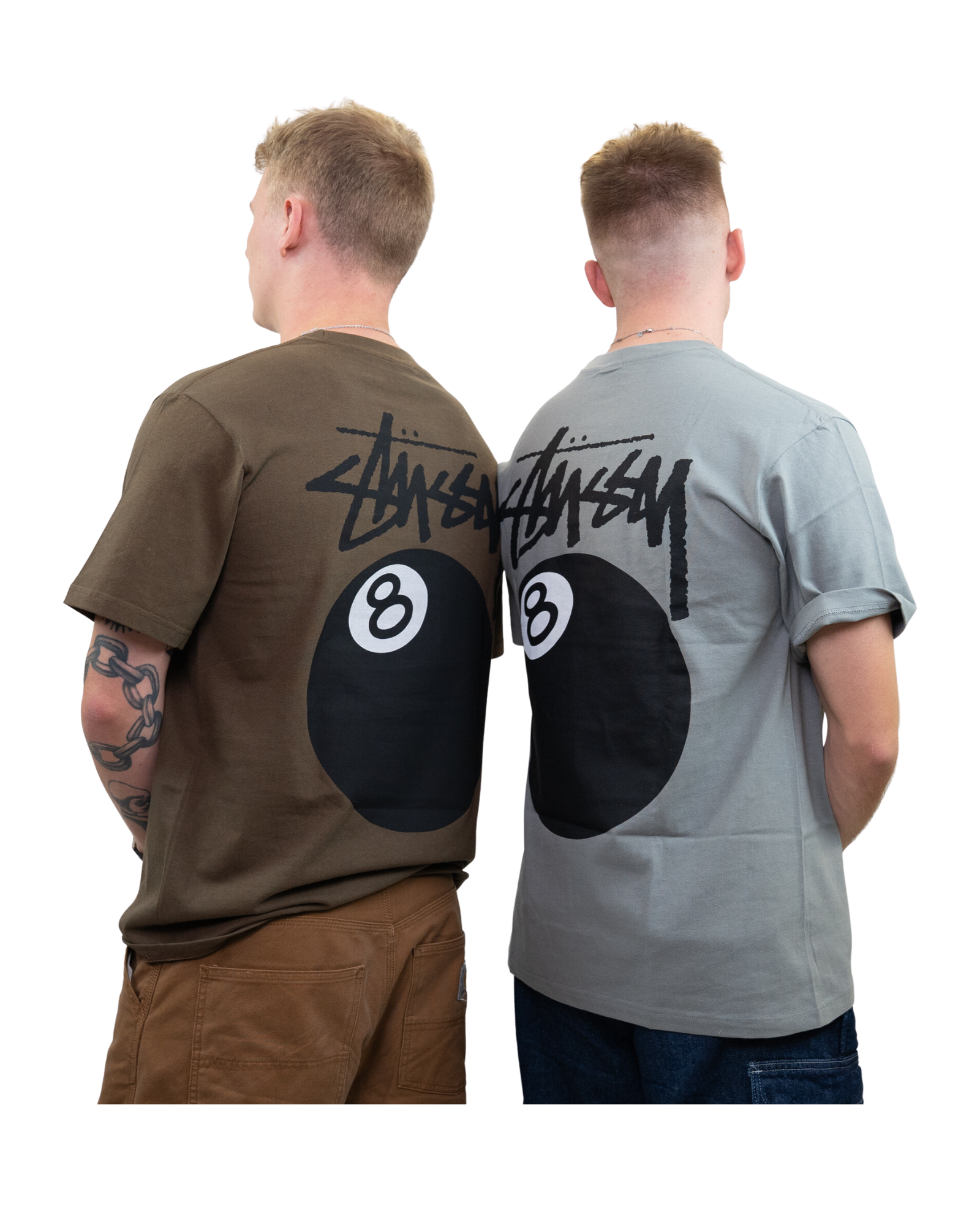 Stüssy 8 Ball T-shirt "Brown"