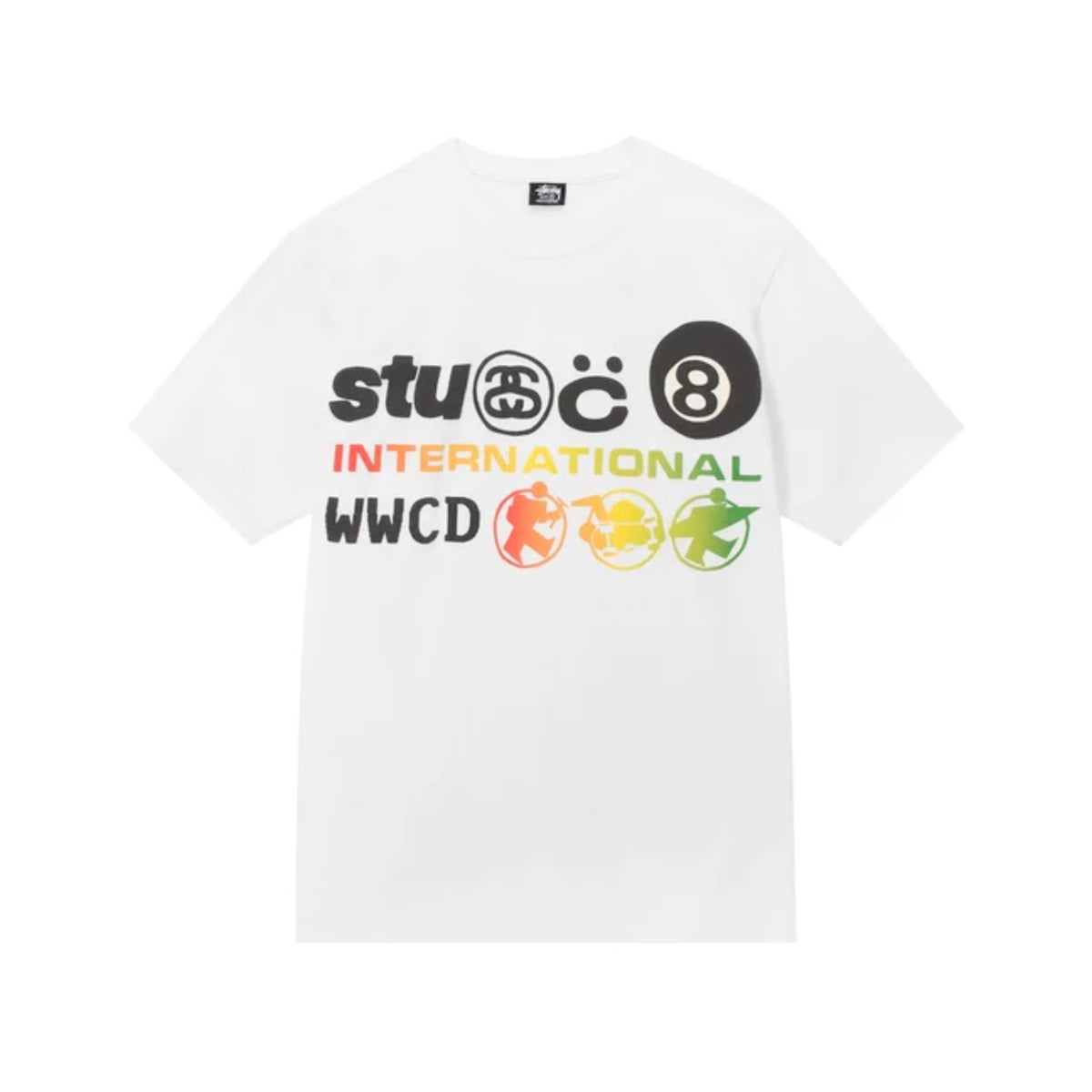 Stüssy x CPFM International T-shirt "White" - Streetwear - street-bill.dk