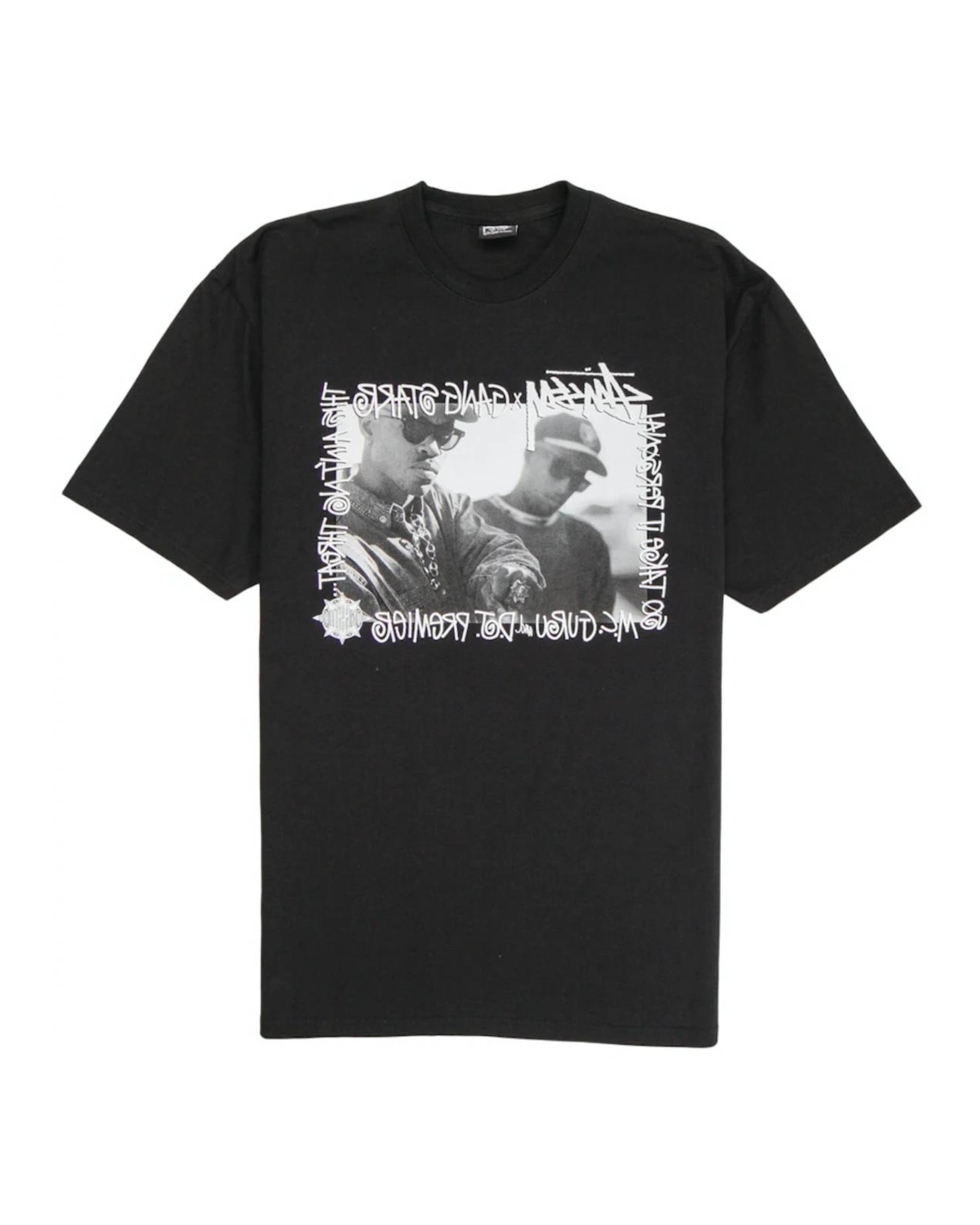 Stüssy Gang Starr Take It Personal Tee "Black" - street-bill.dk