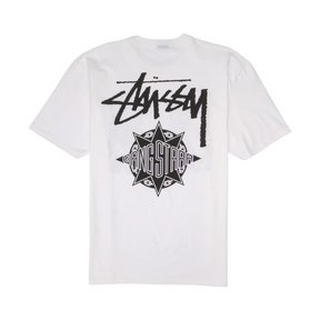 Stüssy Gang Starr Take It Personal Tee "White" - street-bill.dk