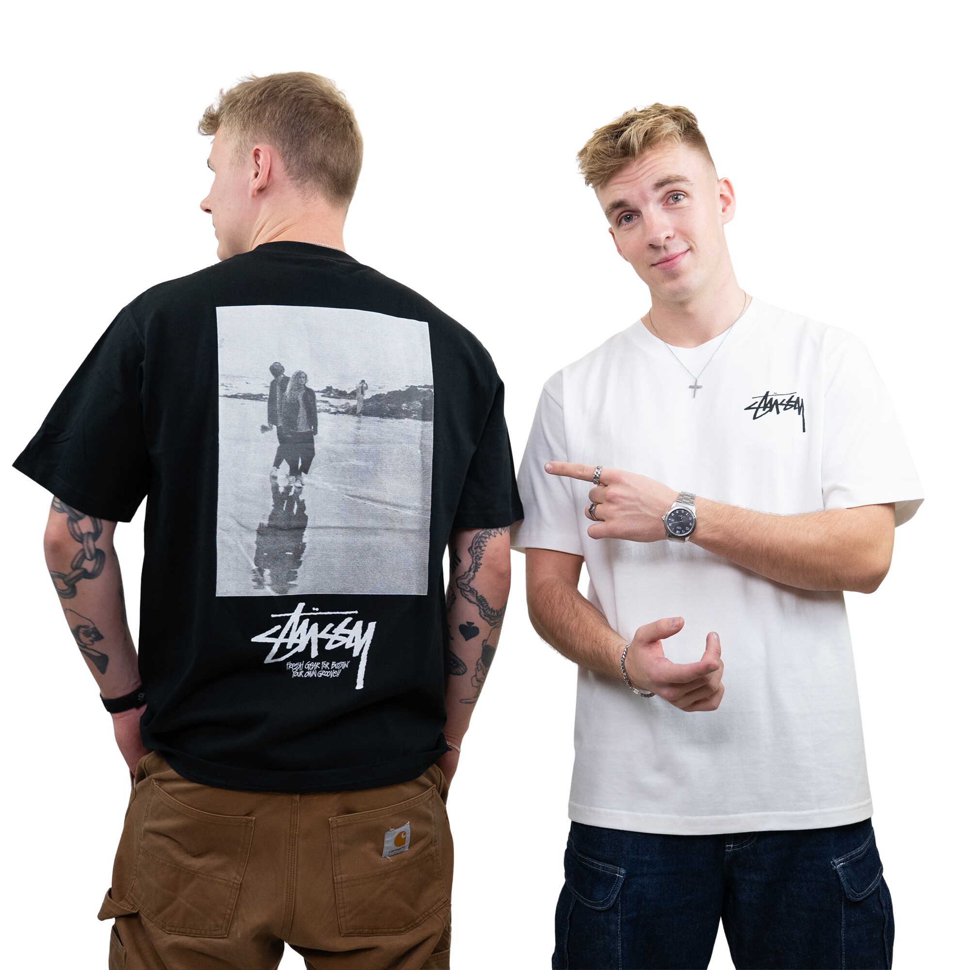 Stüssy Low Tide T-shirt "White"

