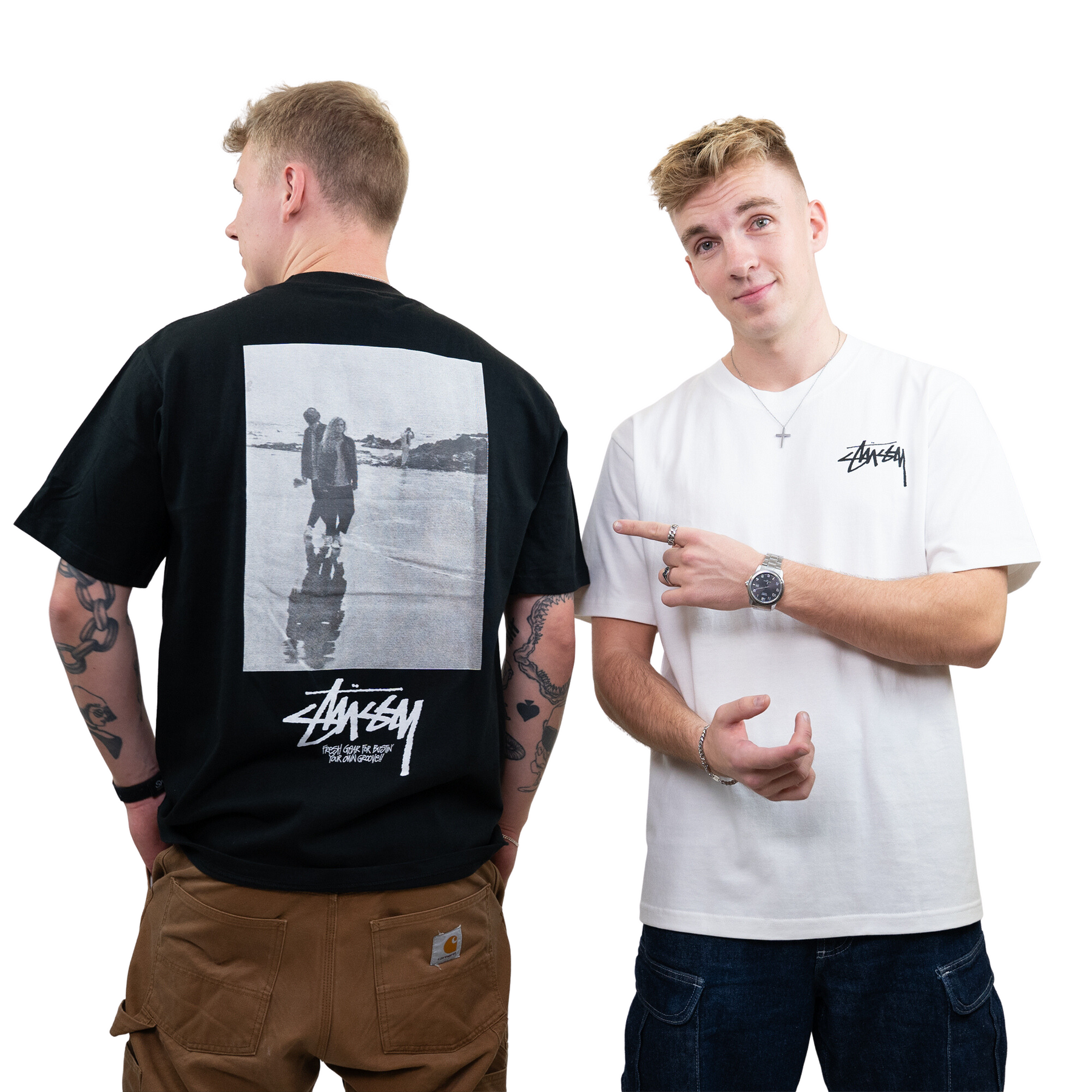 Stüssy Low Tide T-shirt "White"