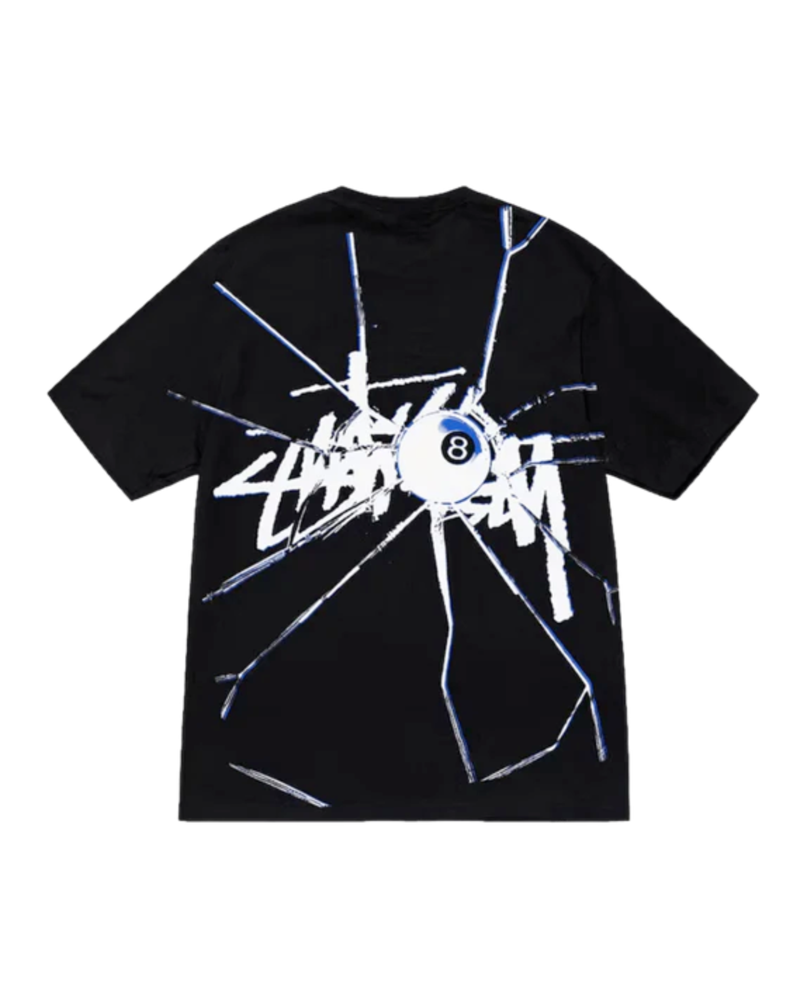 Stüssy Shattered Tee "Black" - street-bill.dk