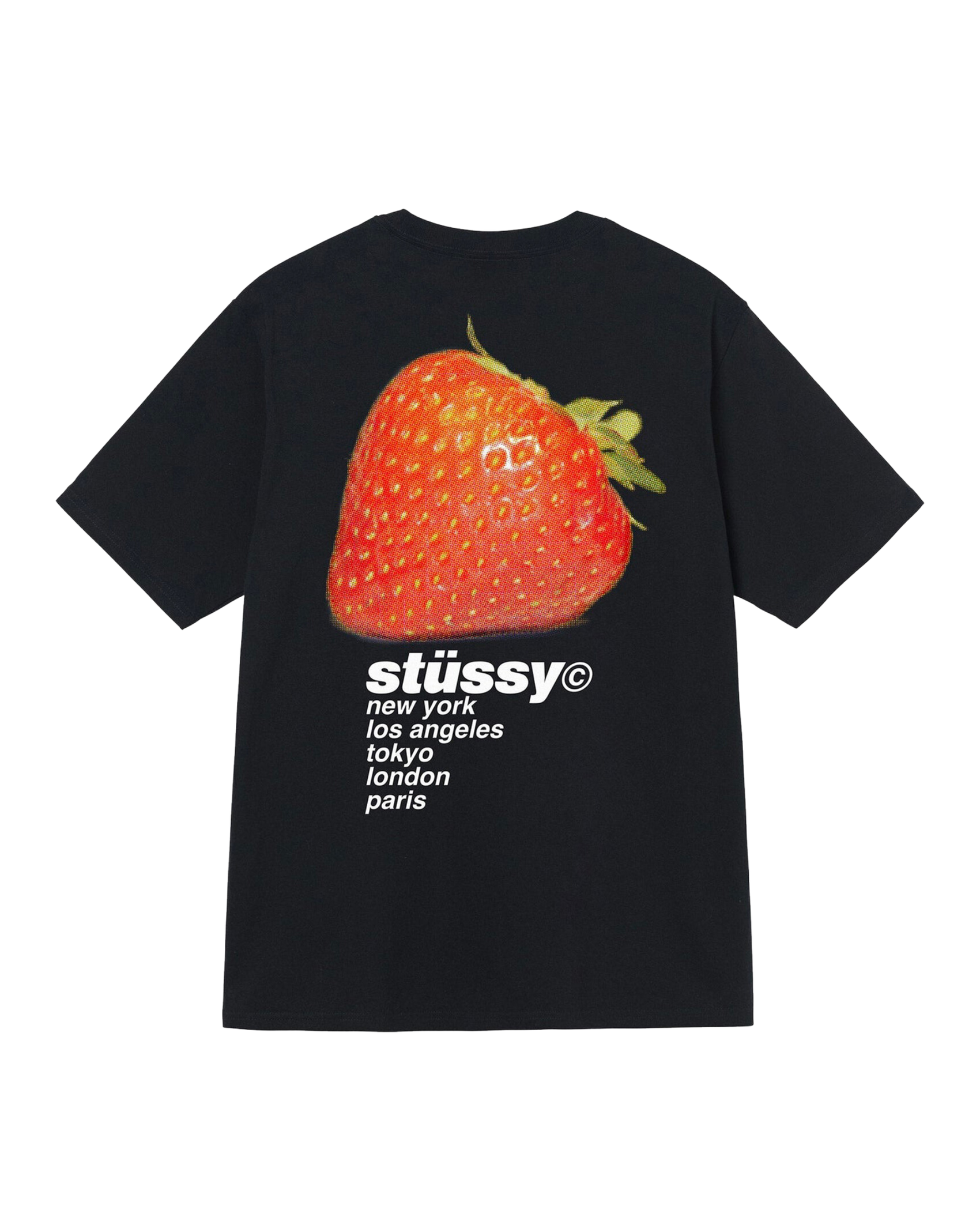 Stüssy Strawberry T-shirt "Black"