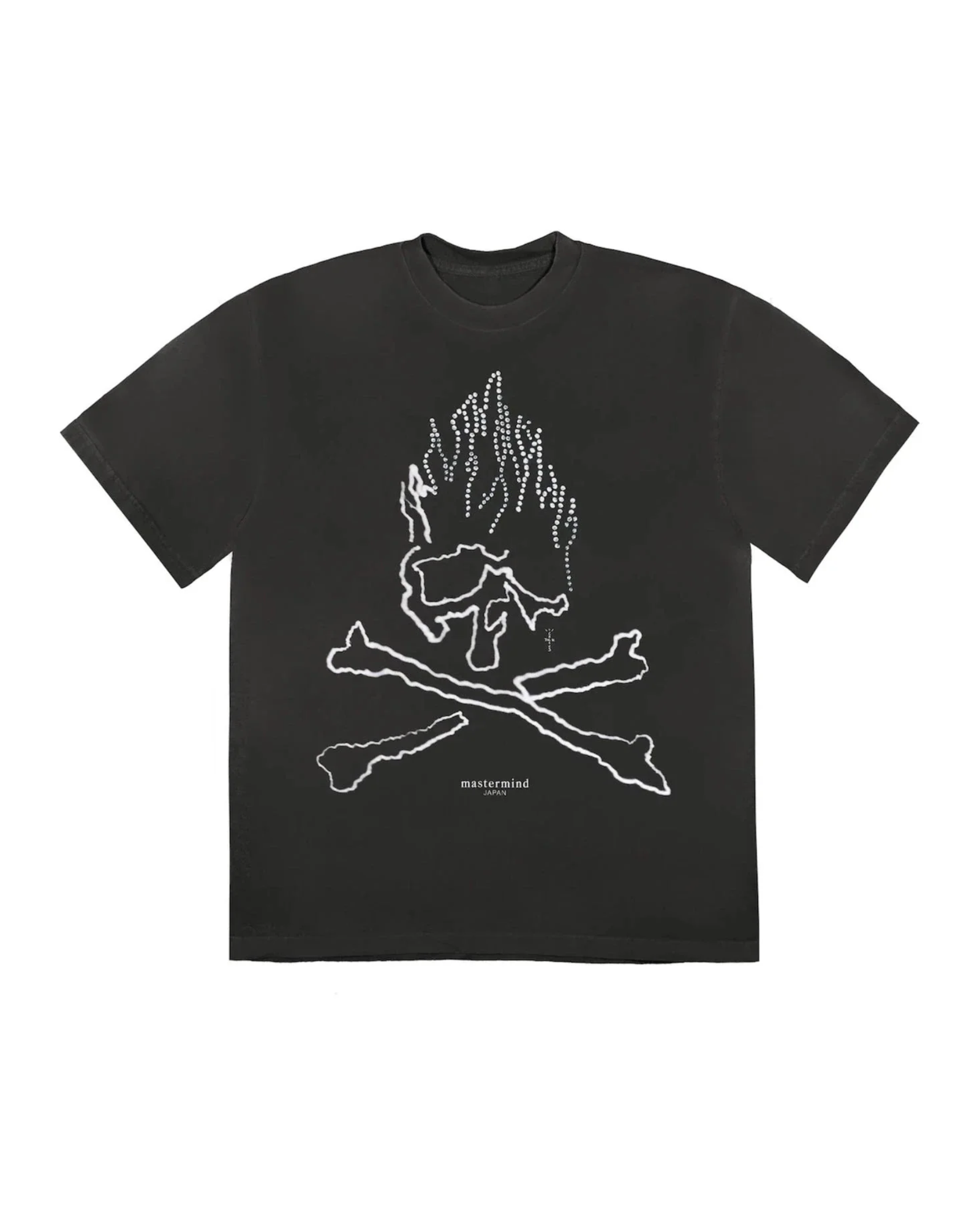 Travis Scott Cactus Jack For Mastermind Skull T-shirt "Black"