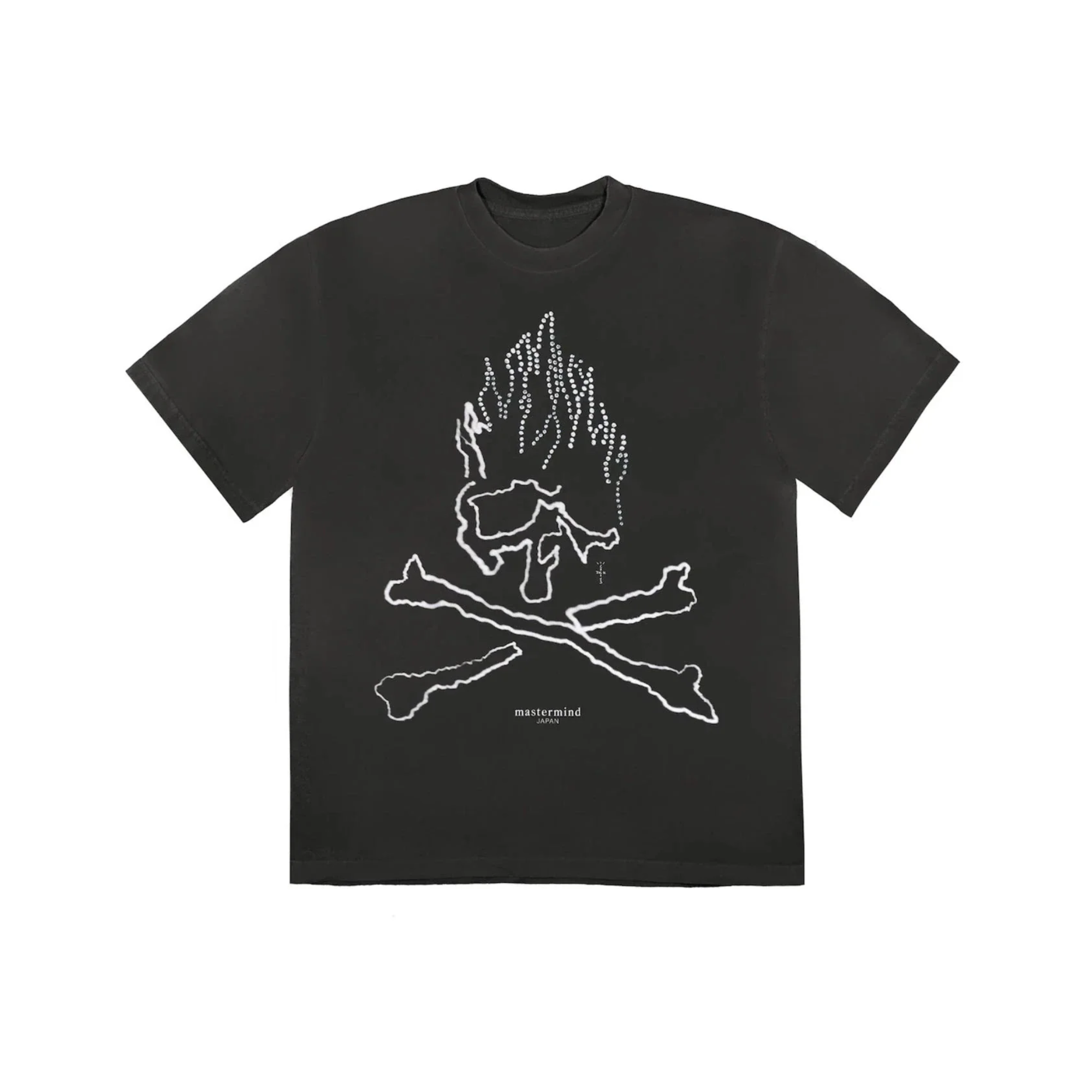 Travis Scott Cactus Jack For Mastermind Skull T-shirt "Black"