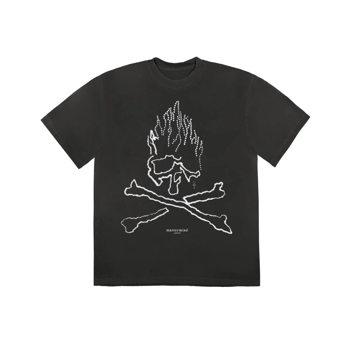 Travis Scott Cactus Jack For Mastermind Skull T-shirt "Black"