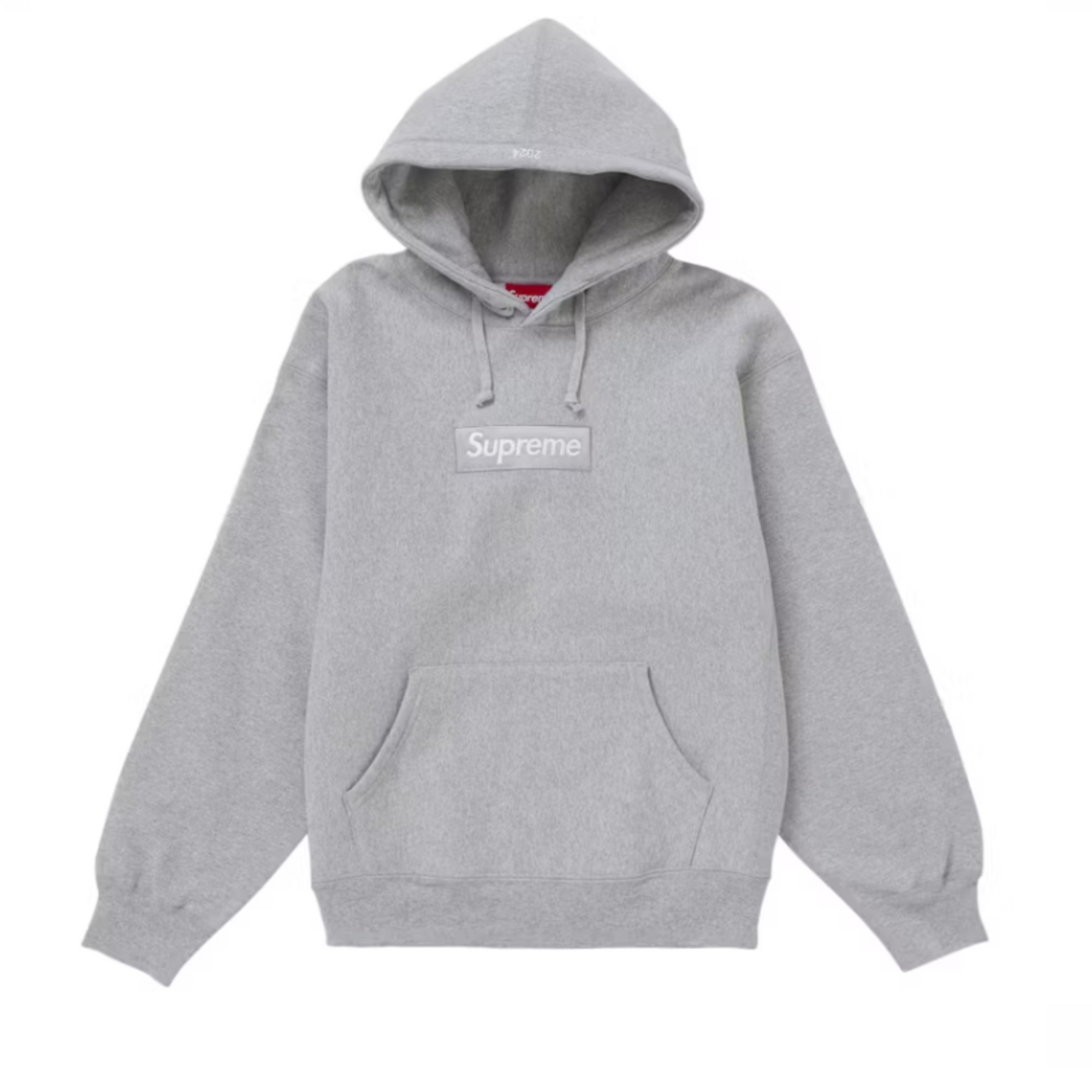 Supreme Box Logo hoodie grey 