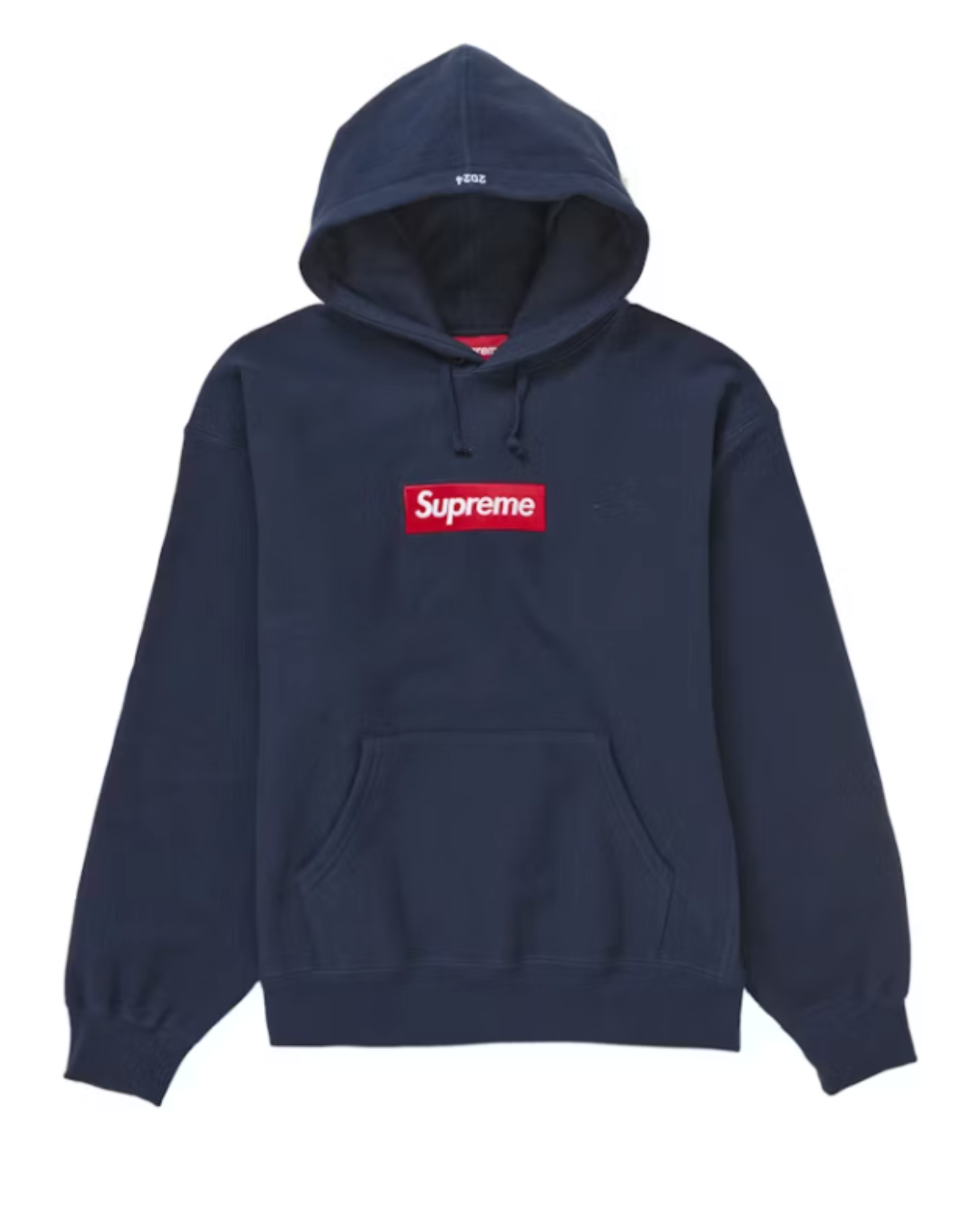 Supreme Box Logo Hoodie navy