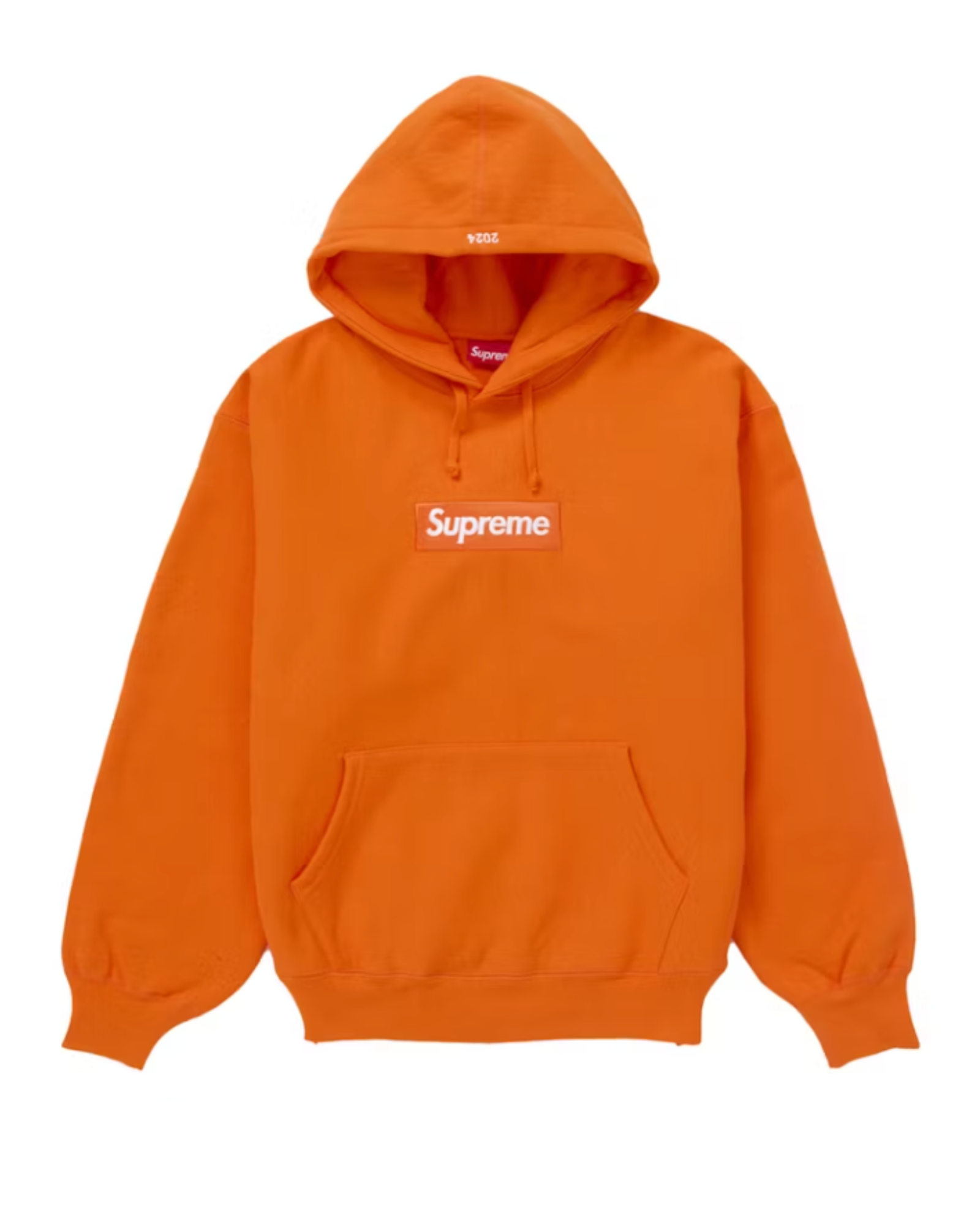 Supreme Box Logo hoodie orange