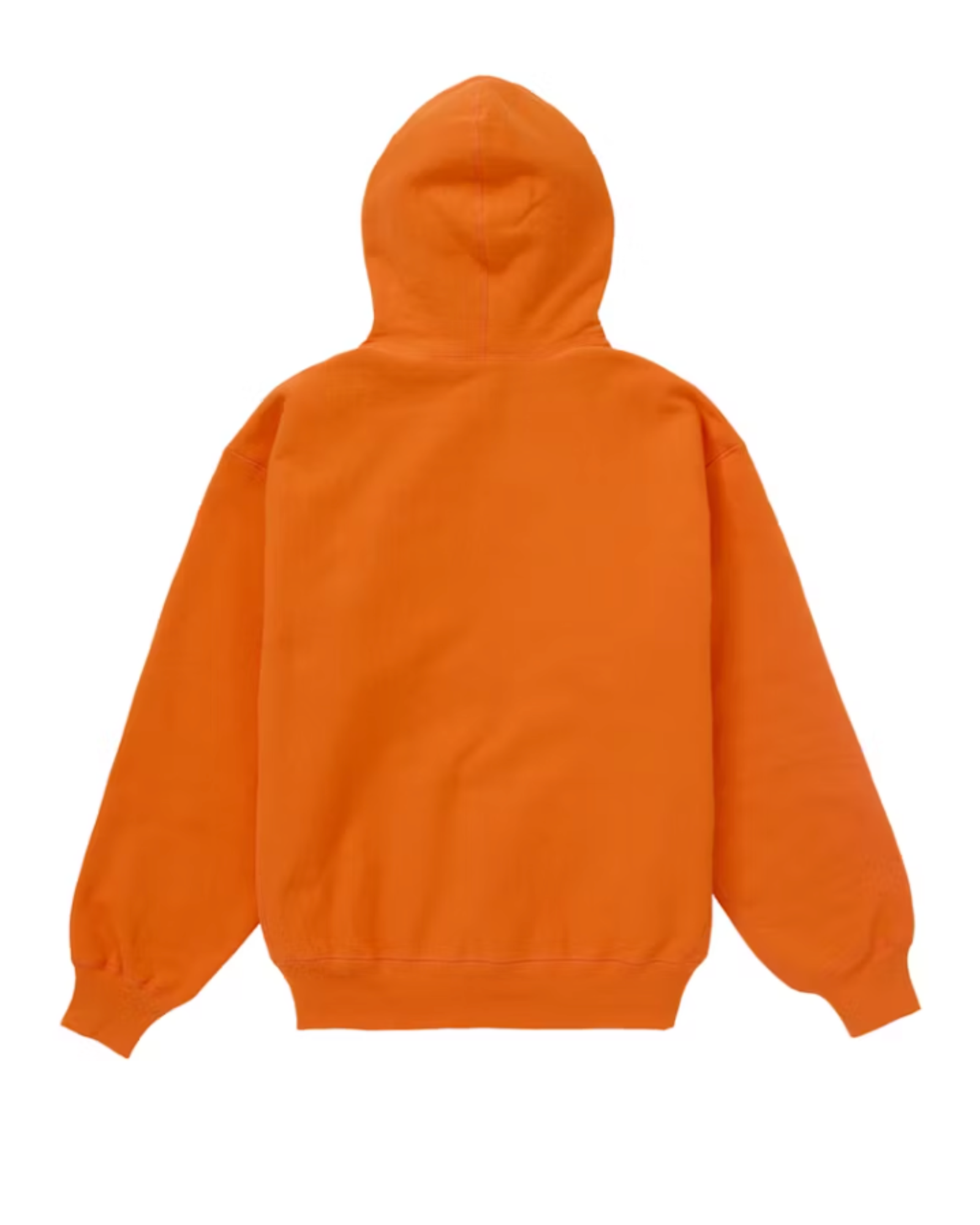 Supreme Box Logo hoodie orange ryg