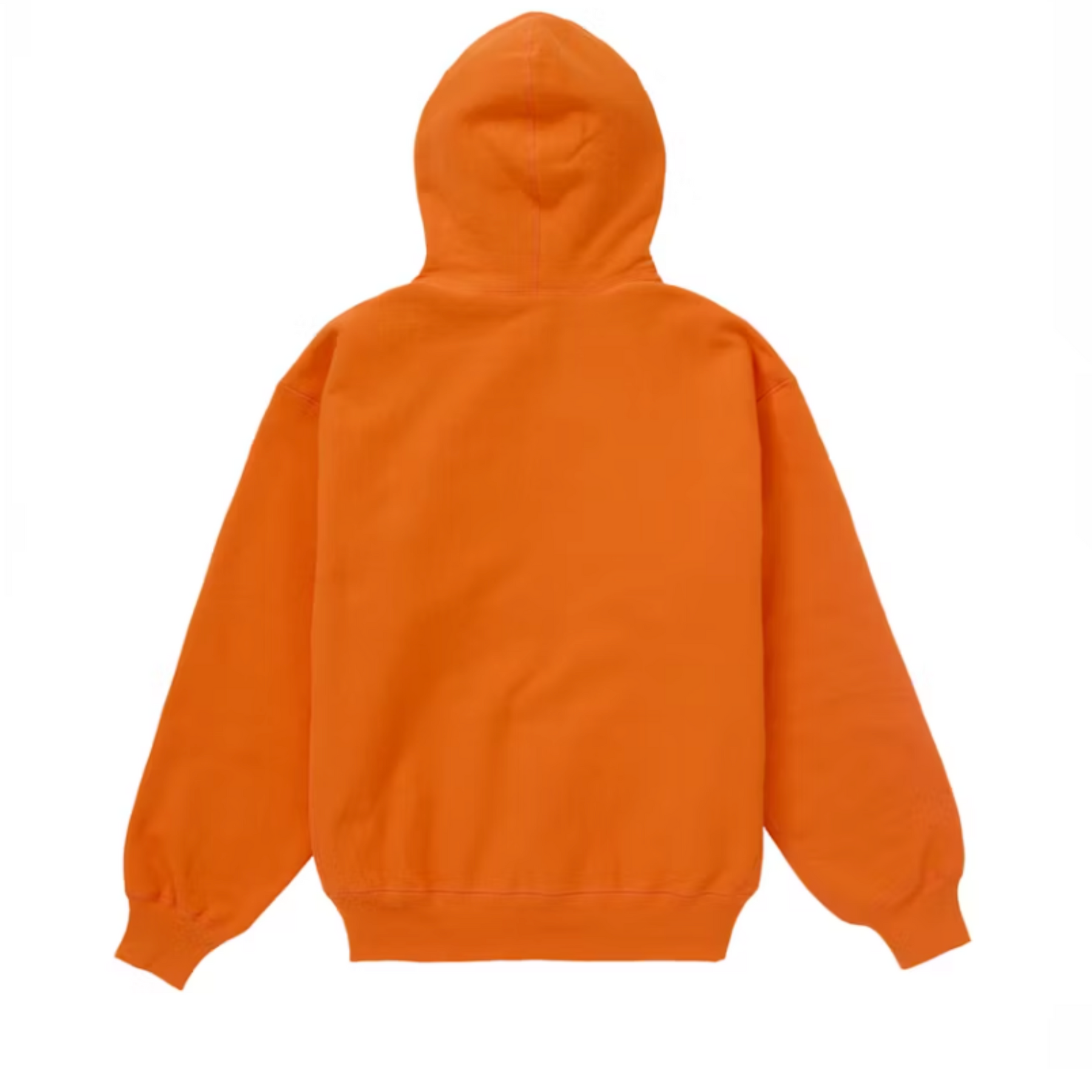 Supreme Box Logo hoodie orange ryg