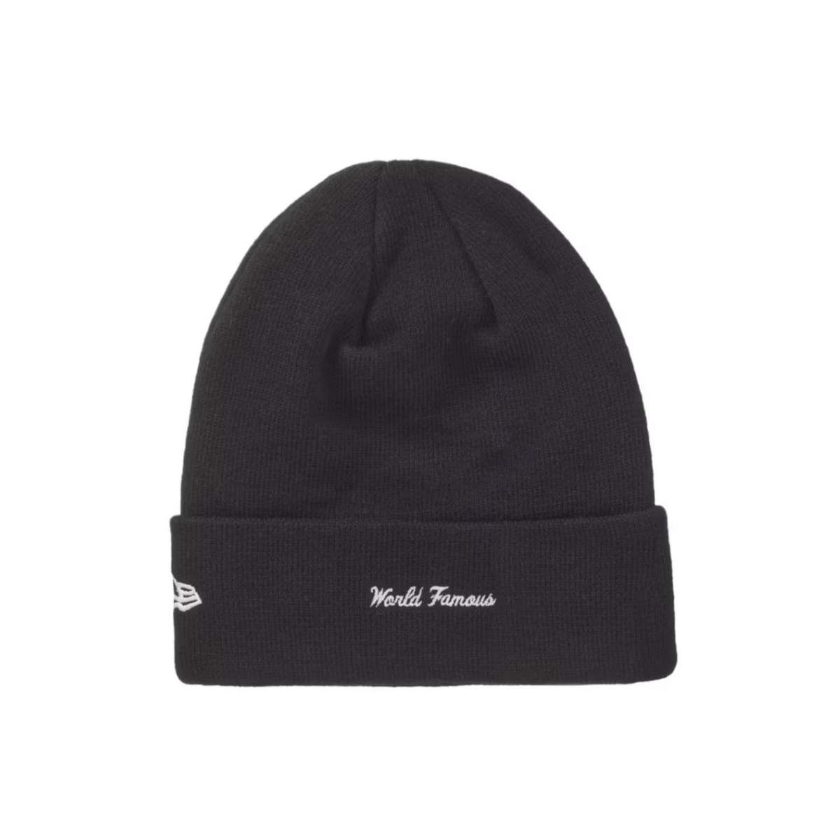 Supreme box logo beanie black bagisde