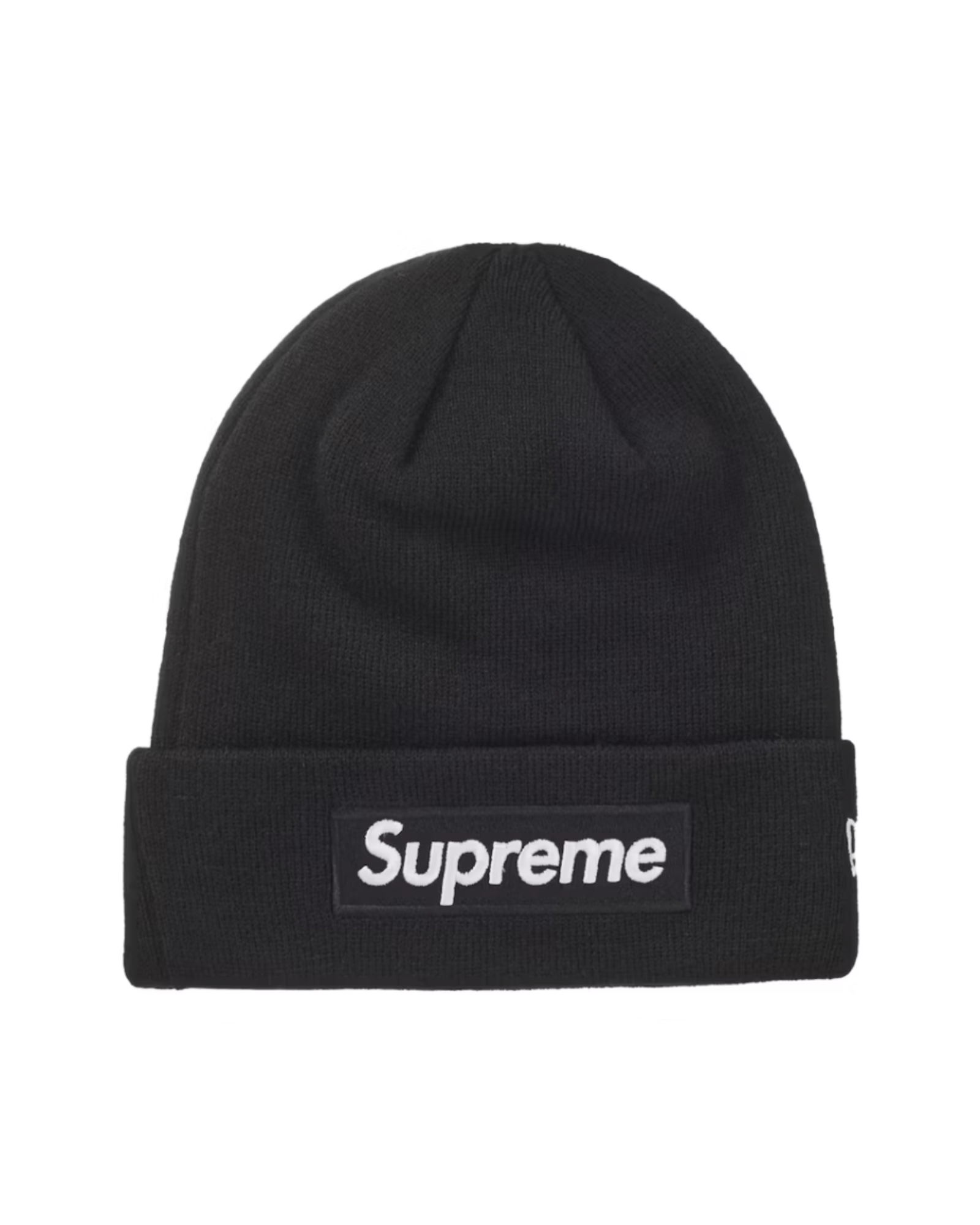 Supreme box logo beanie black