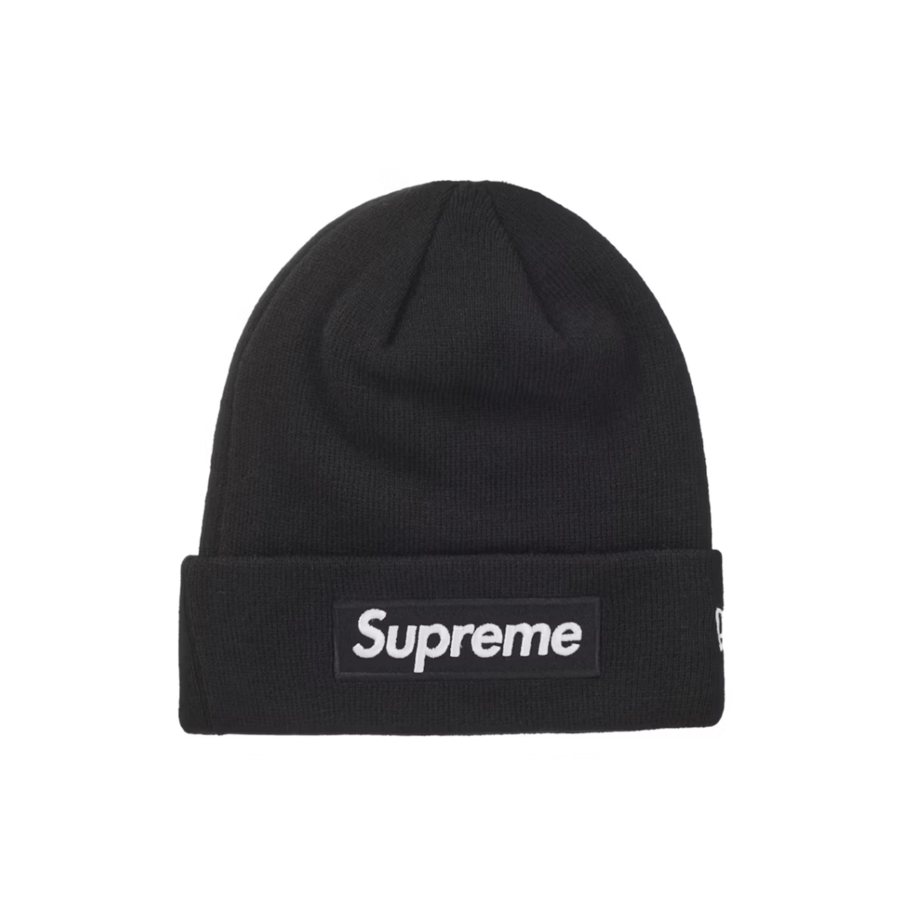 Supreme box logo beanie black