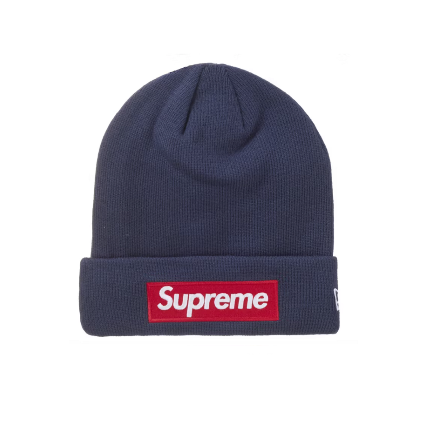 Supreme box logo beanie Navy