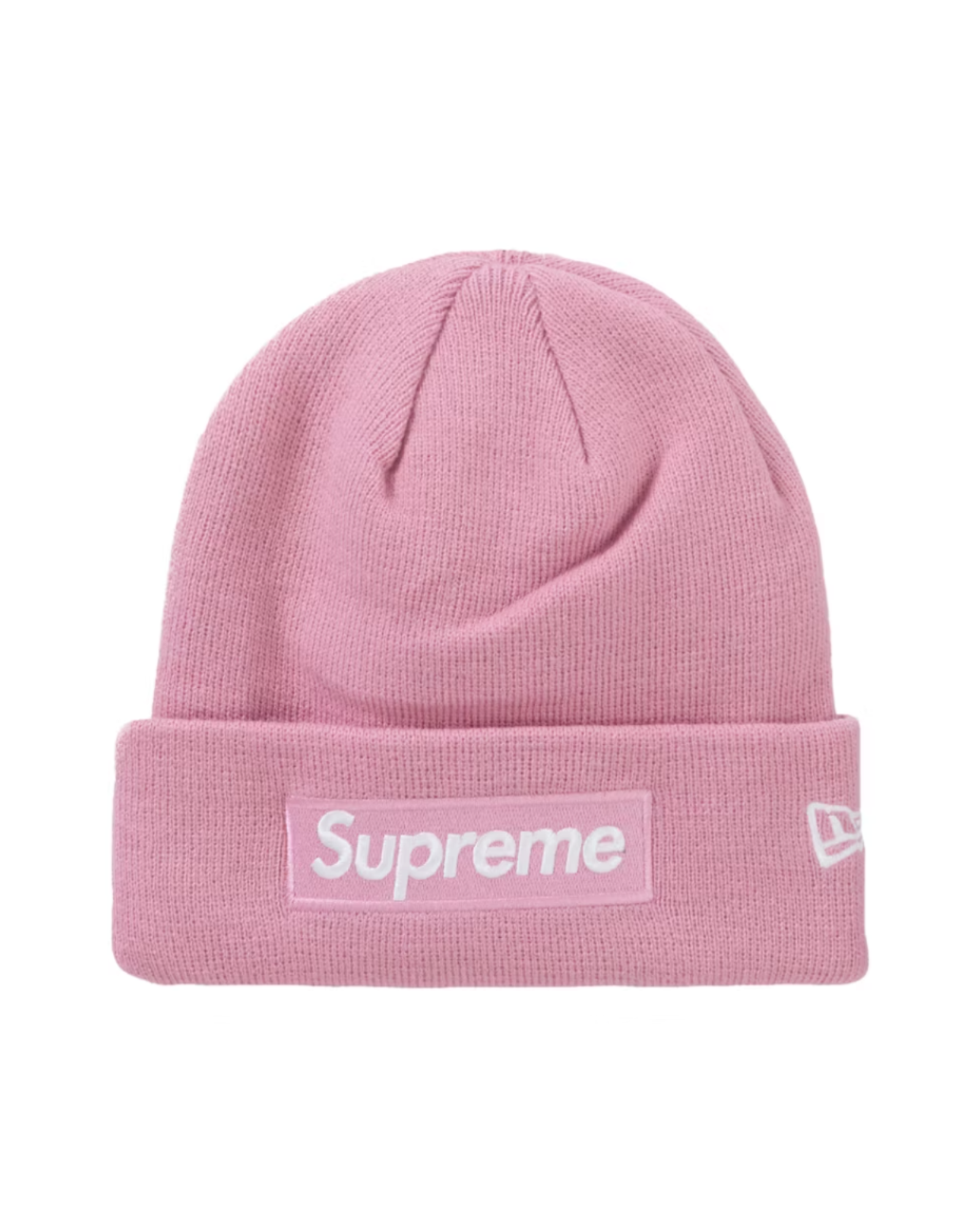 Supreme box logo beanie pink