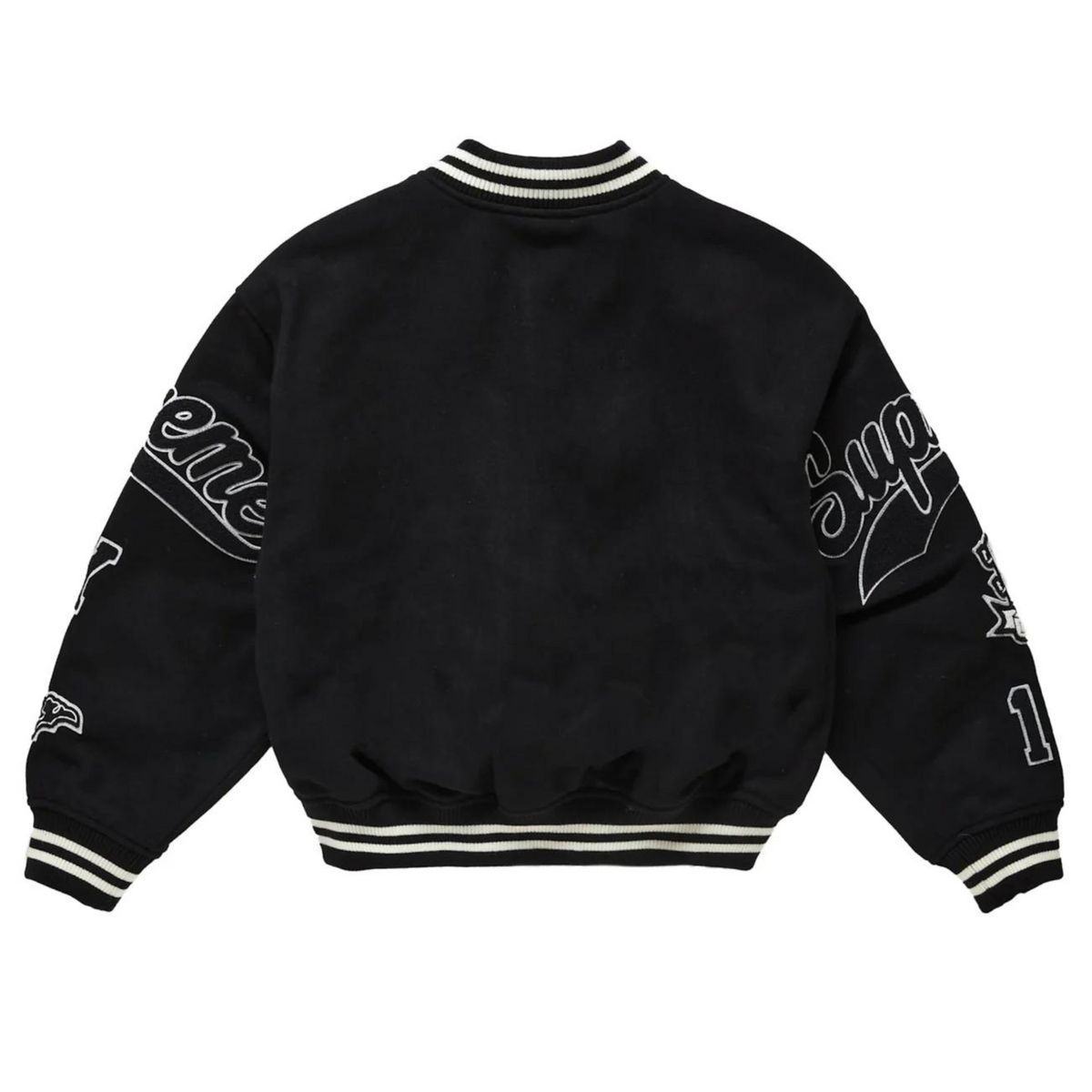 Supreme Veritas Varsity Jacket "Black"