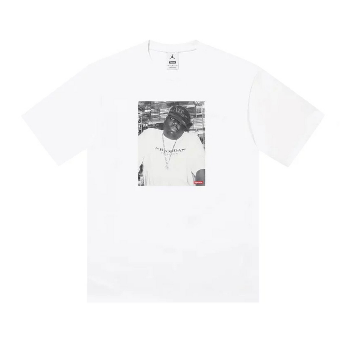 Supreme x Jordan Biggie T-shirt "White"