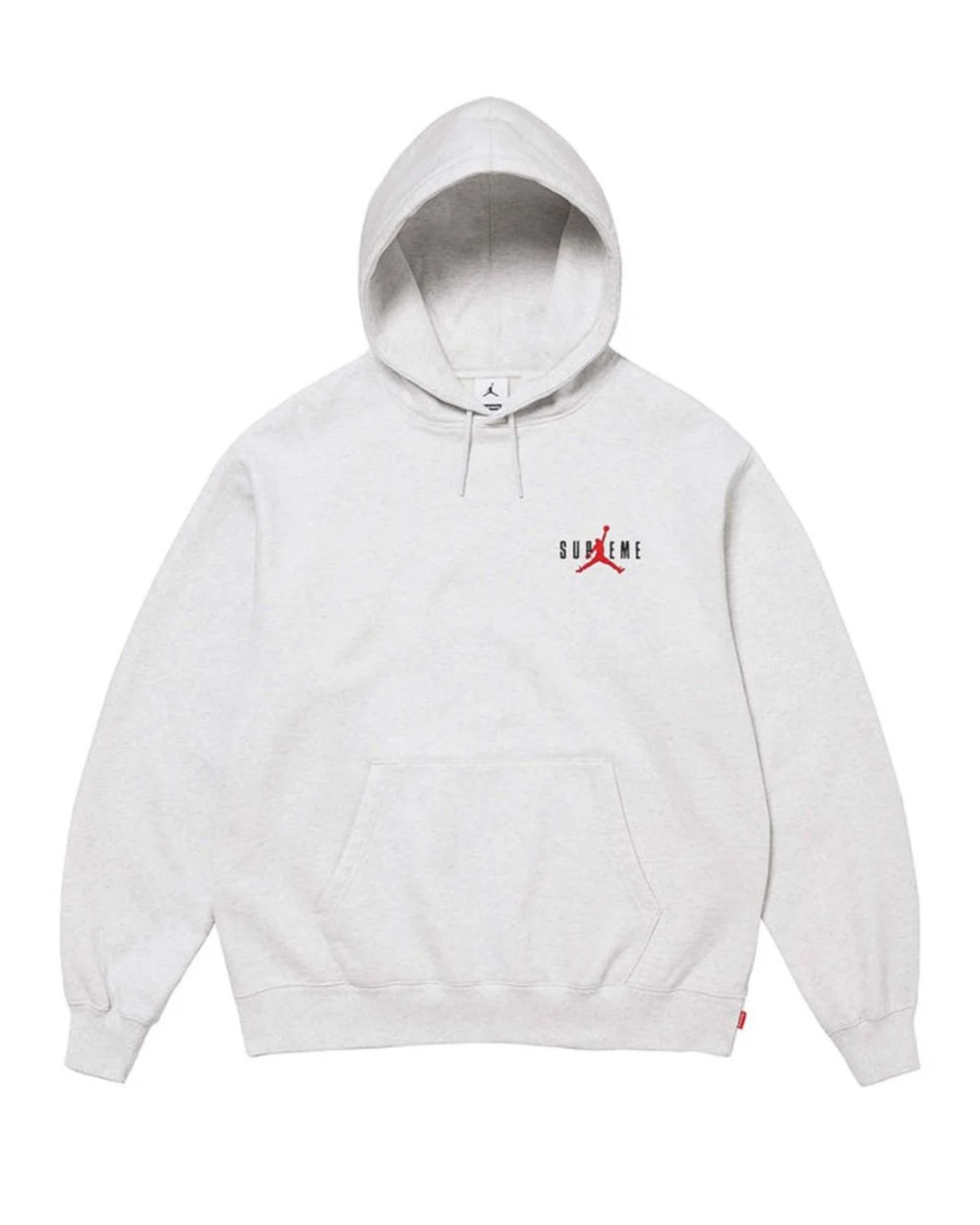 Supreme x Jordan Hoodie Grå front