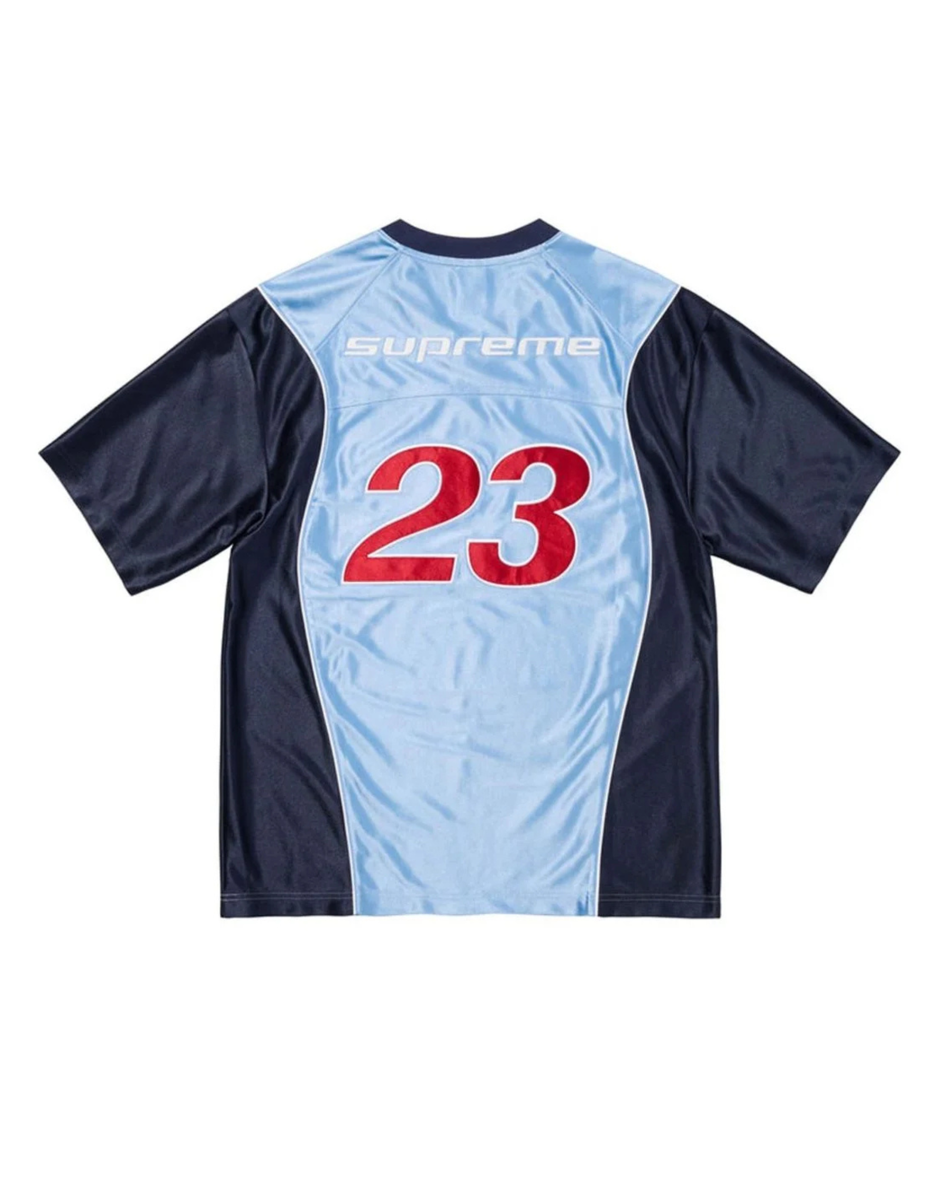 Supreme x Jordan Jeresy Blue back