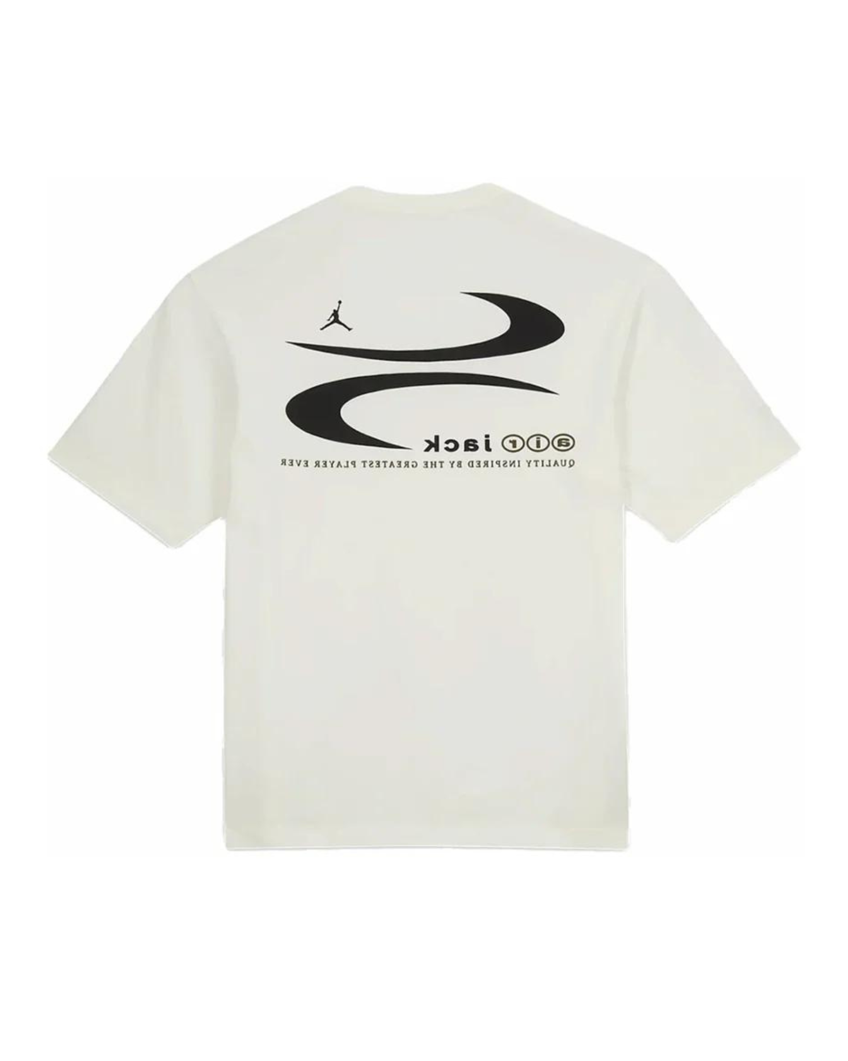 Travis scott t-shirt hvid back