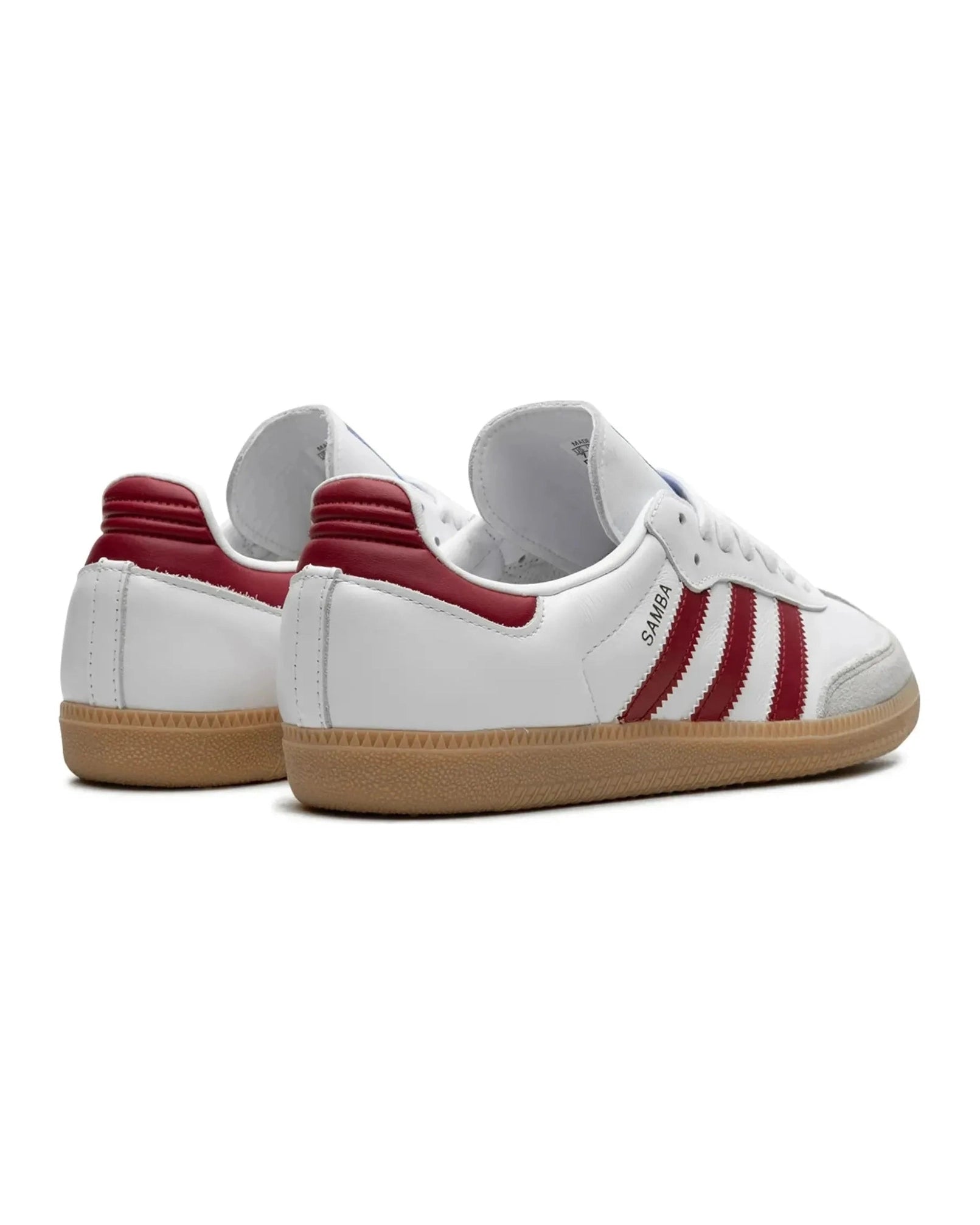 adidas Samba OG White Burgundy Gum