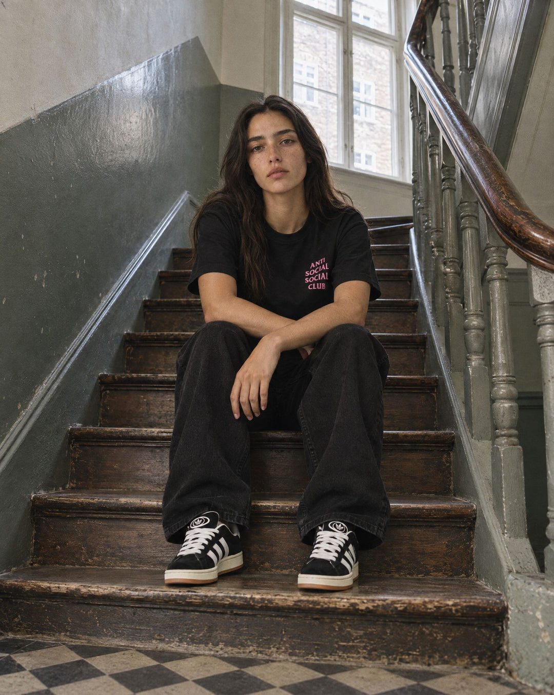 Anti Social Social Club Logo 2 Tee Black, adidas Campus 00s Core Black