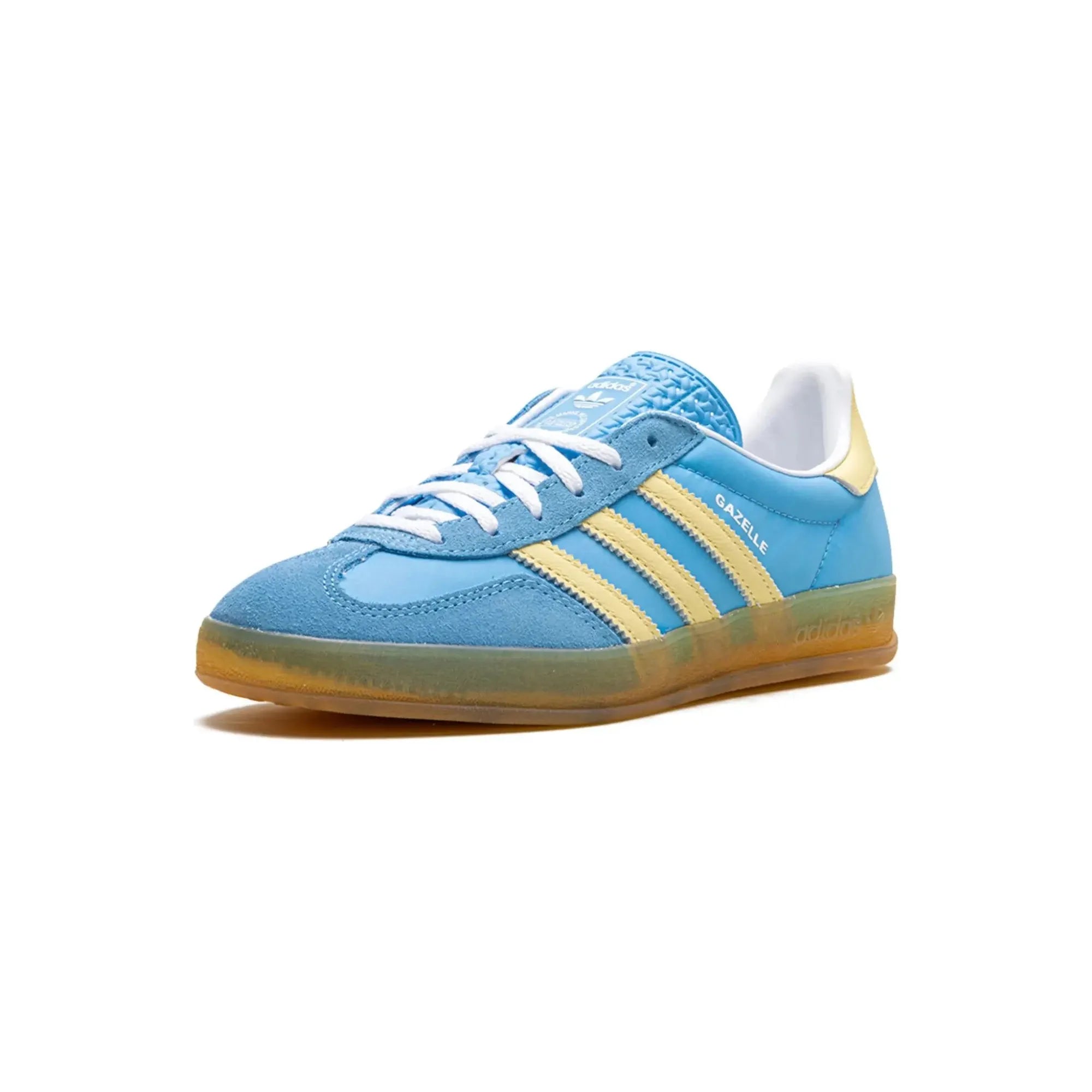 adidas Gazelle Indoor Semi Blue Burst Almost Yellow (Women's)