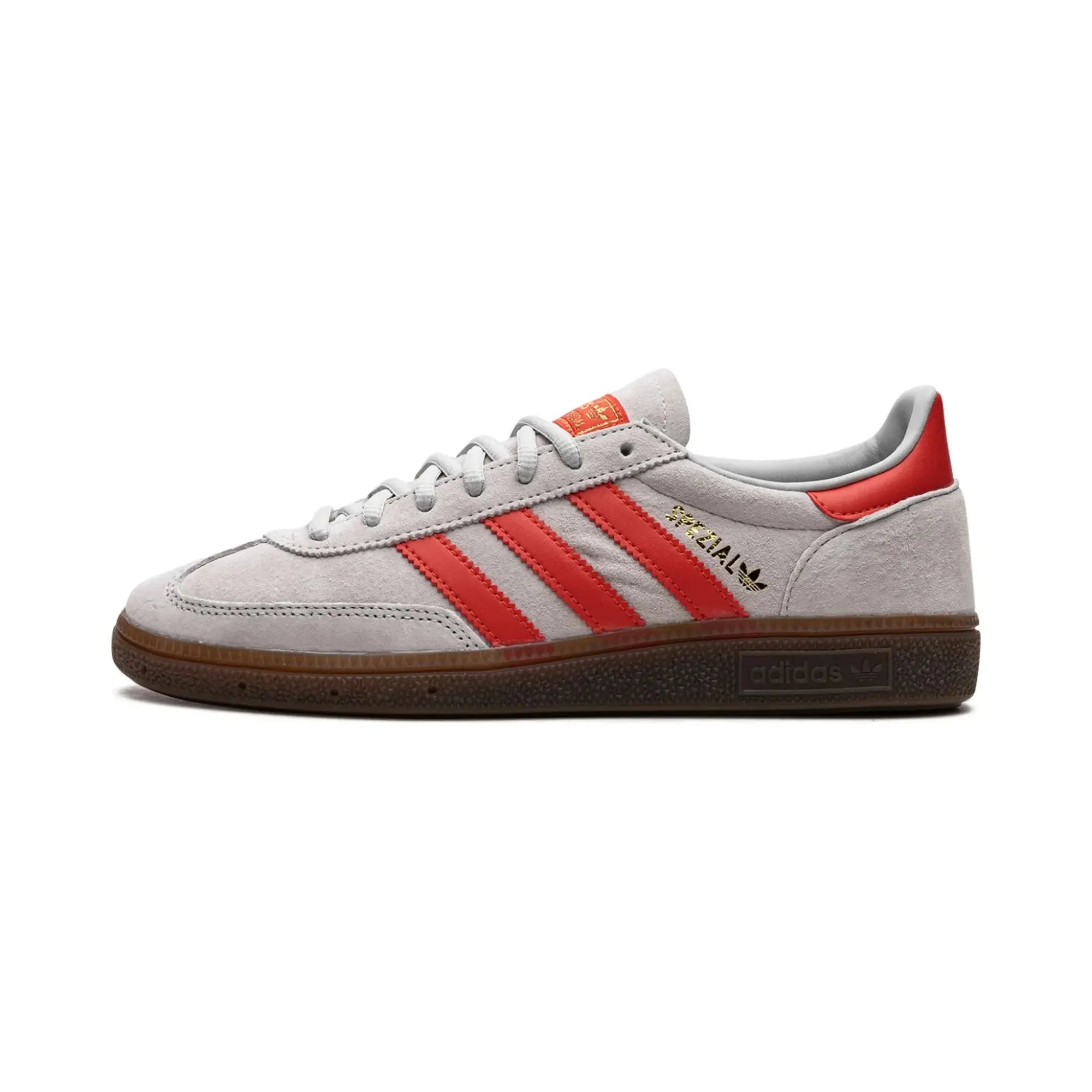 adidas Handball Spezial Grey Hi-Res Red