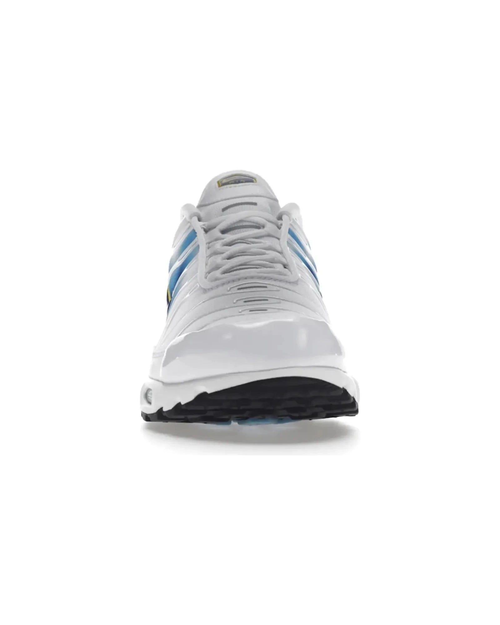 Nike Air Max Plus Spray Paint Swoosh White Blue