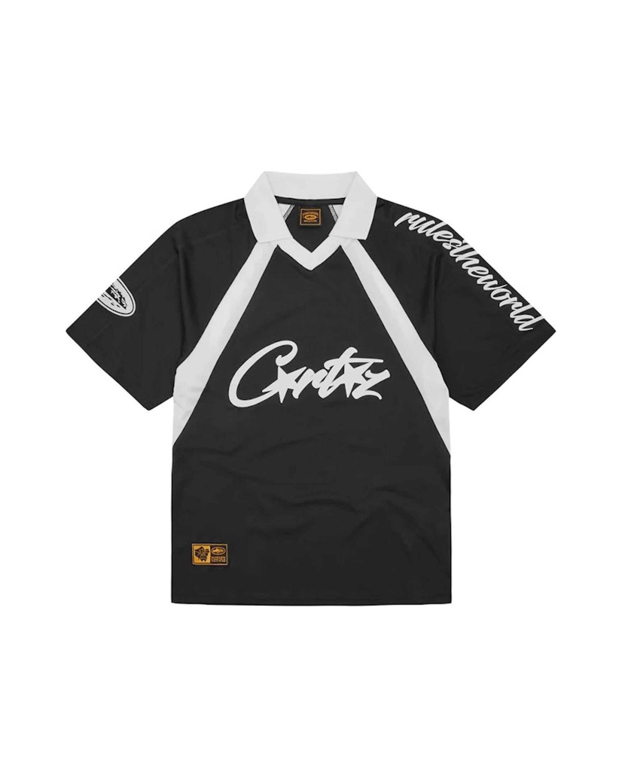 Corteiz Allstarz Football Jersey Black