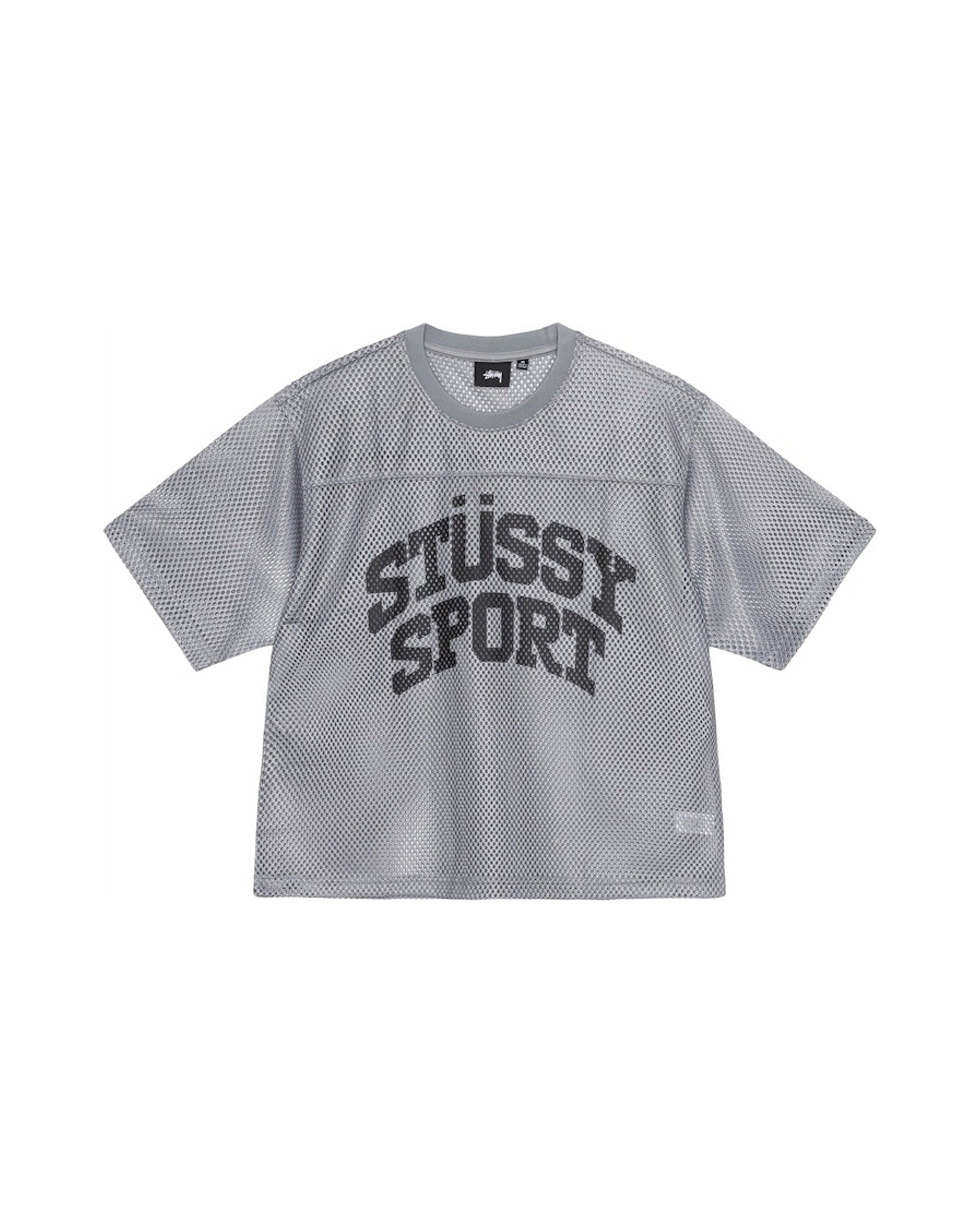 Stussy Sport Jersey Silver