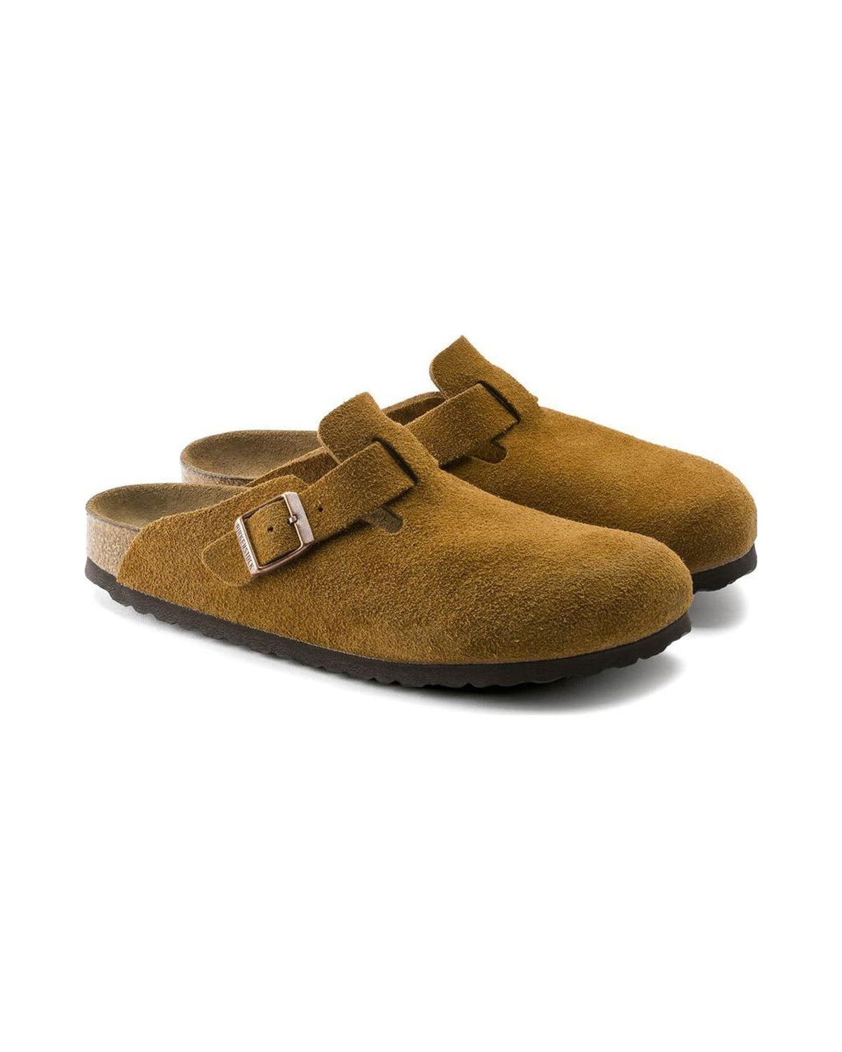 Birkenstock Boston Soft Footbed Suede Mink