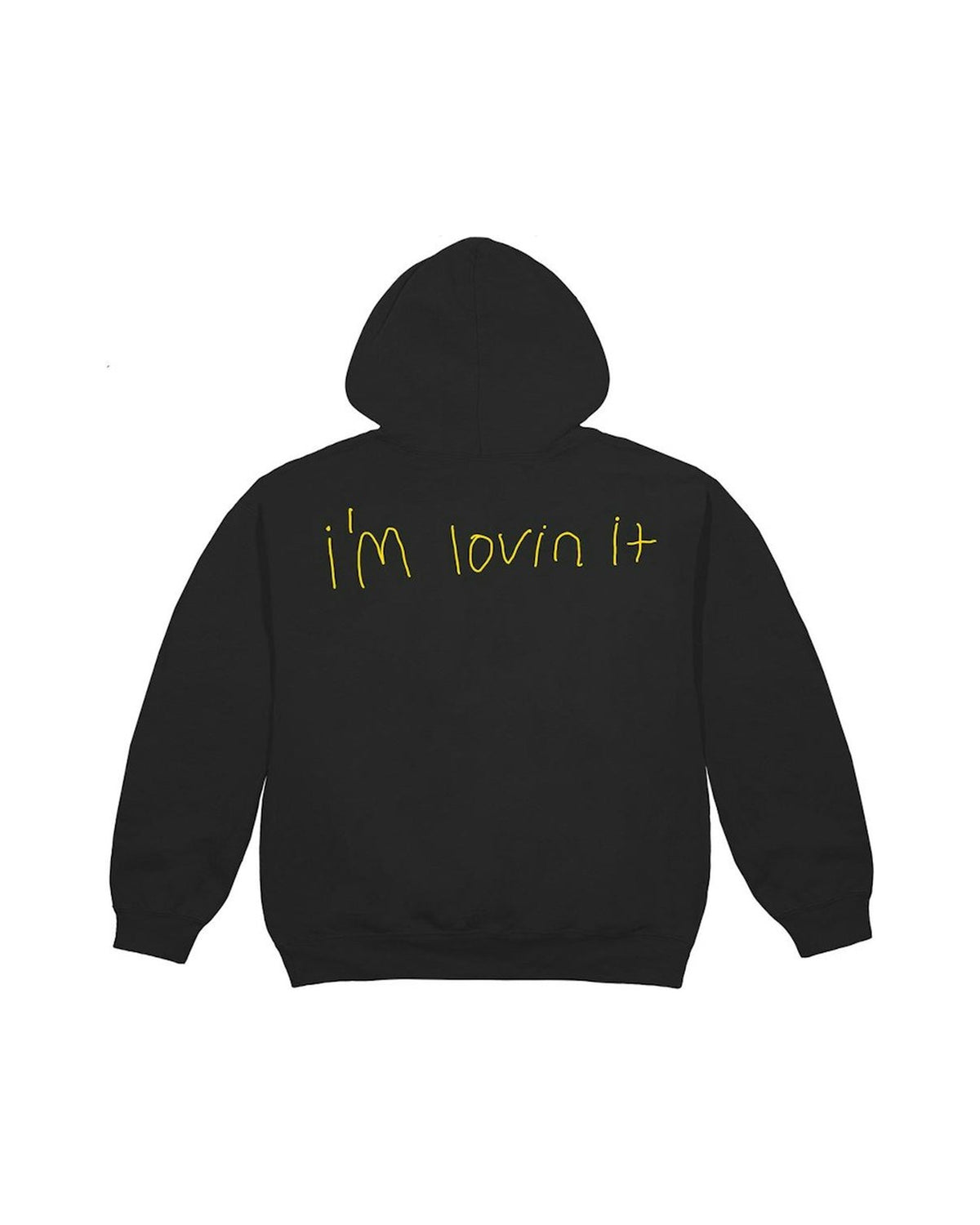Travis Scott x McDonald's Billions Served Hoodie Washed Black