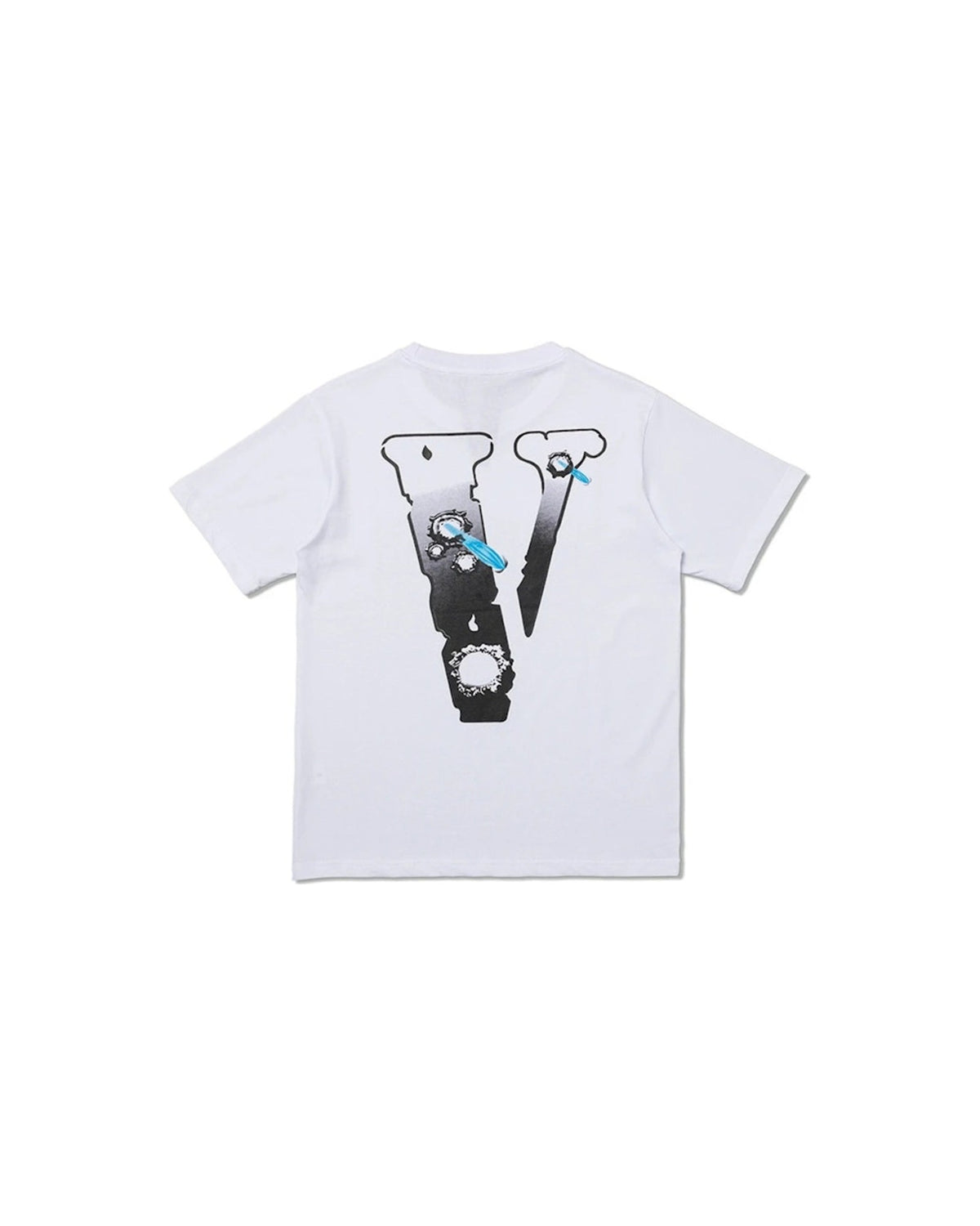 Pop Smoke x Vlone Hawk Em' T-Shirt White