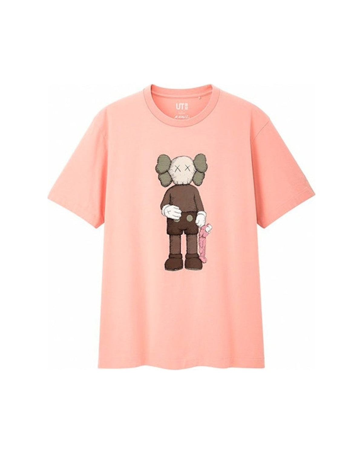 KAWS x Uniqlo Companion Tee Pink