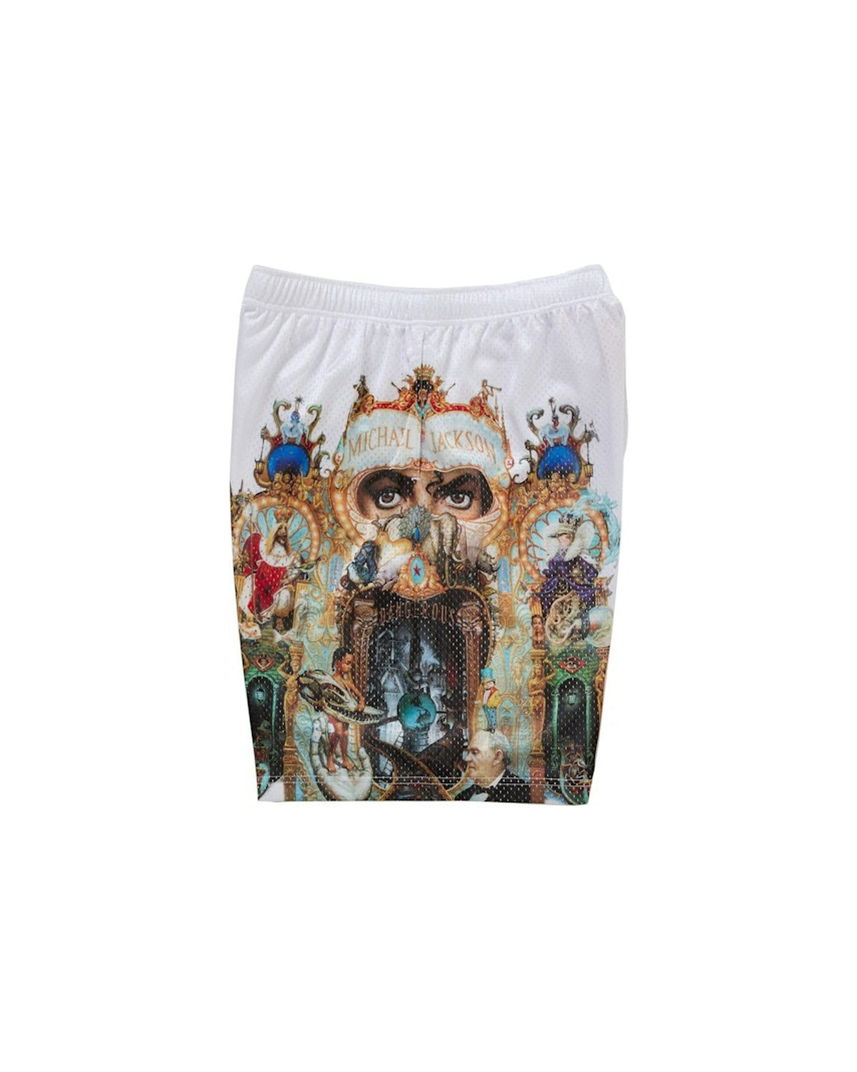 Supreme Michael Jackson Dangerous Mesh Short White