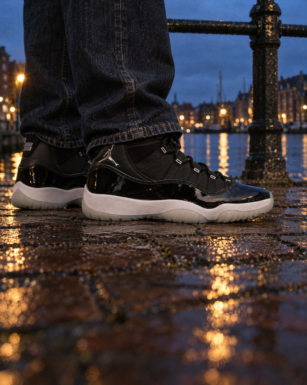Jordan 11 Retro Jubilee 25th Anniversary - on-foot