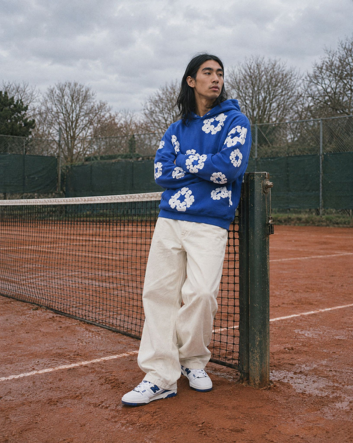New Balance 550 White Blue - streetstyle i København