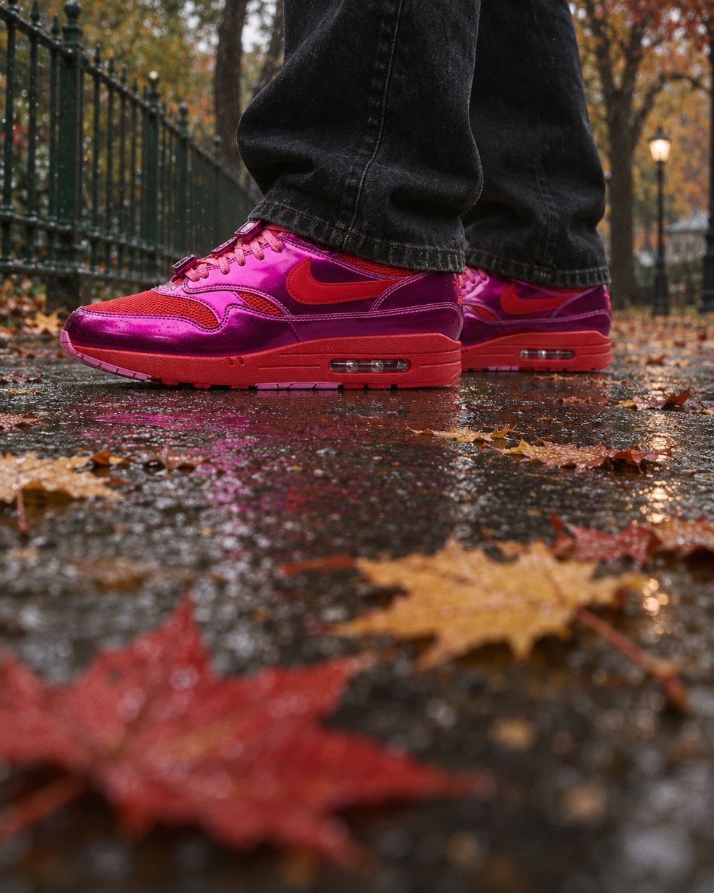 Nike Air Max 1 PRM Valentine’s Day Playful Pink - on-foot