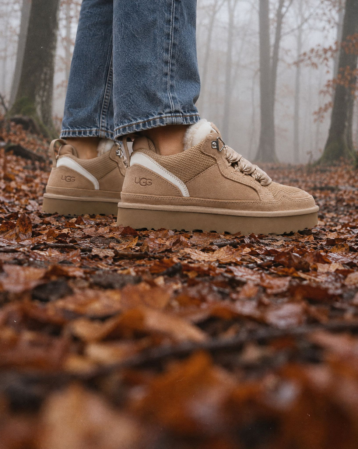 UGG Lowmel Sand (Women's) - on-foot