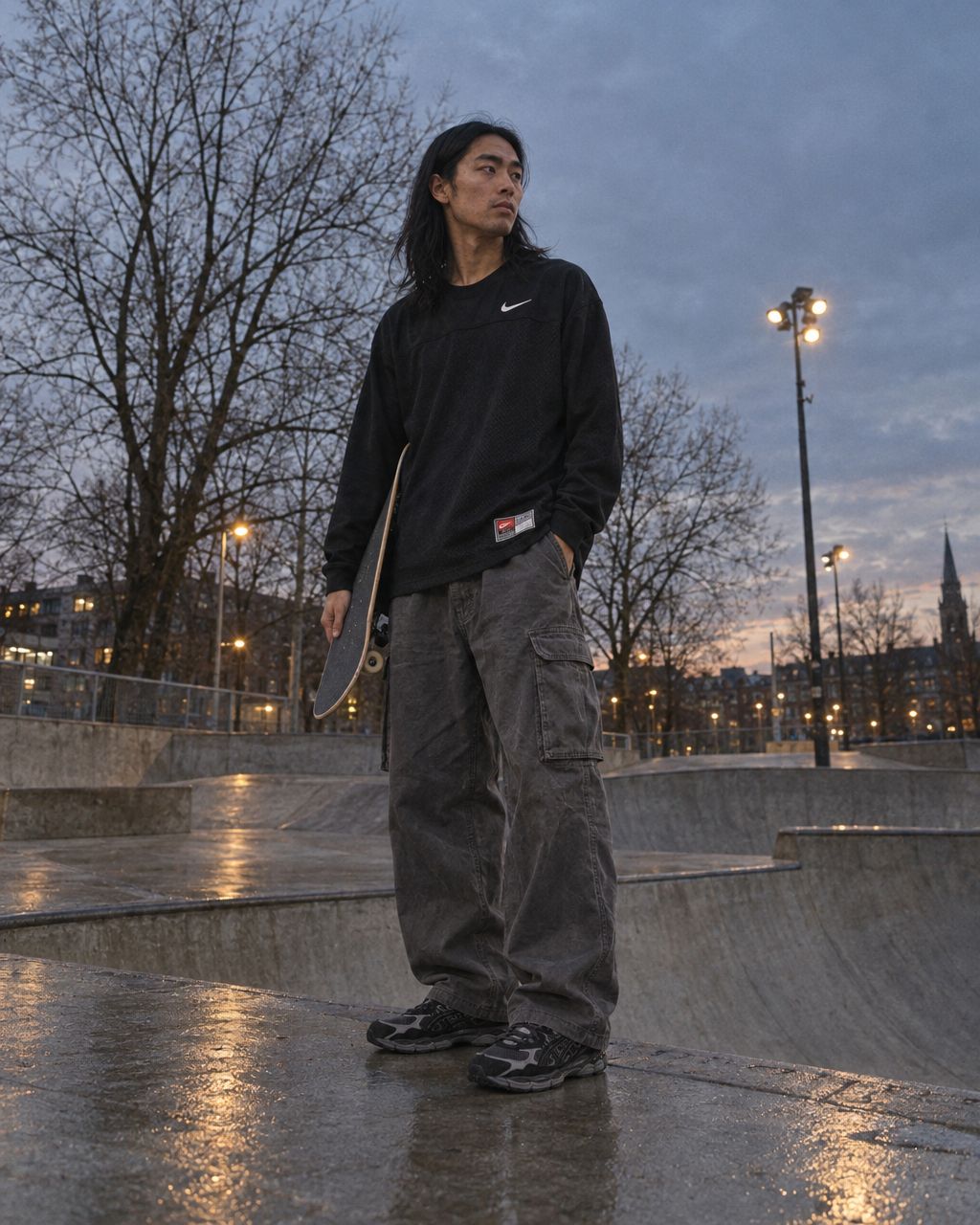 ASICS Gel-NYC Graphite Grey Black - streetstyle i København