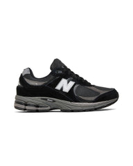 New Balance 2002R Black Dark Grey White