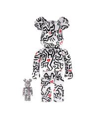 Bearbrick Keith Haring #8 100% & 400% Set