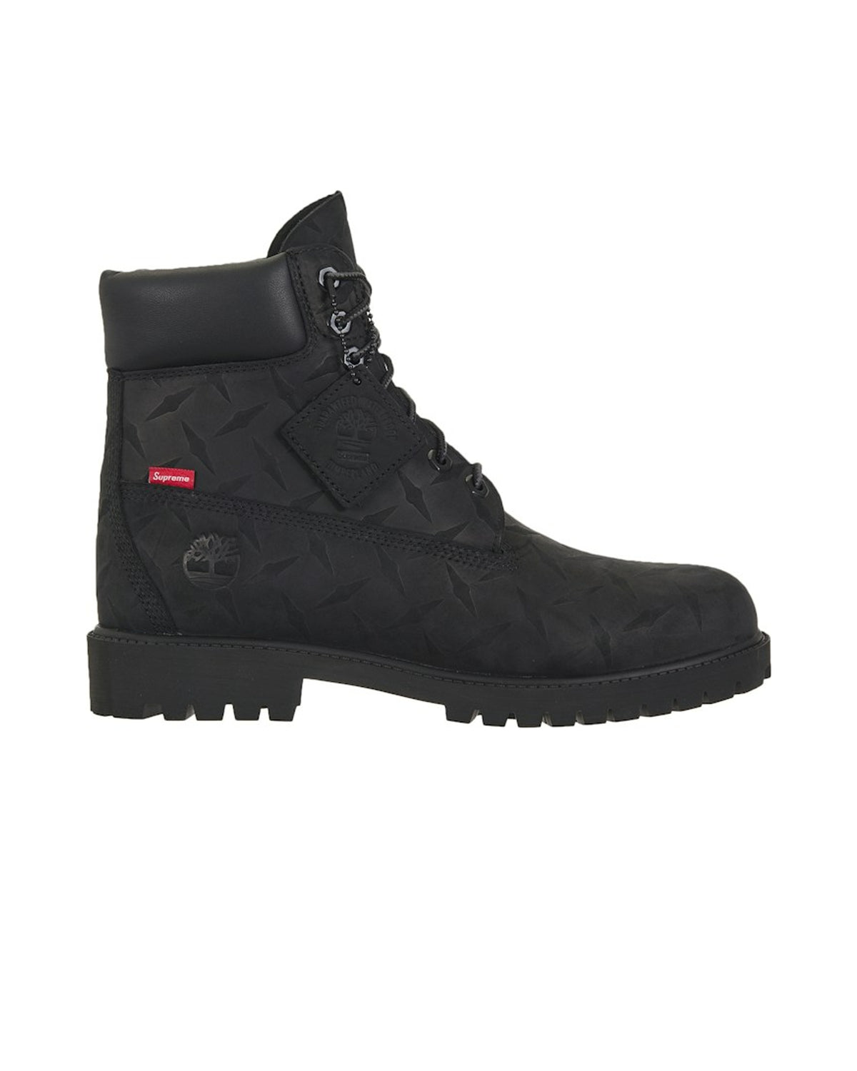 Timberland 6" Premium Waterproof Boot Supreme Diamond Plate Black (2026)