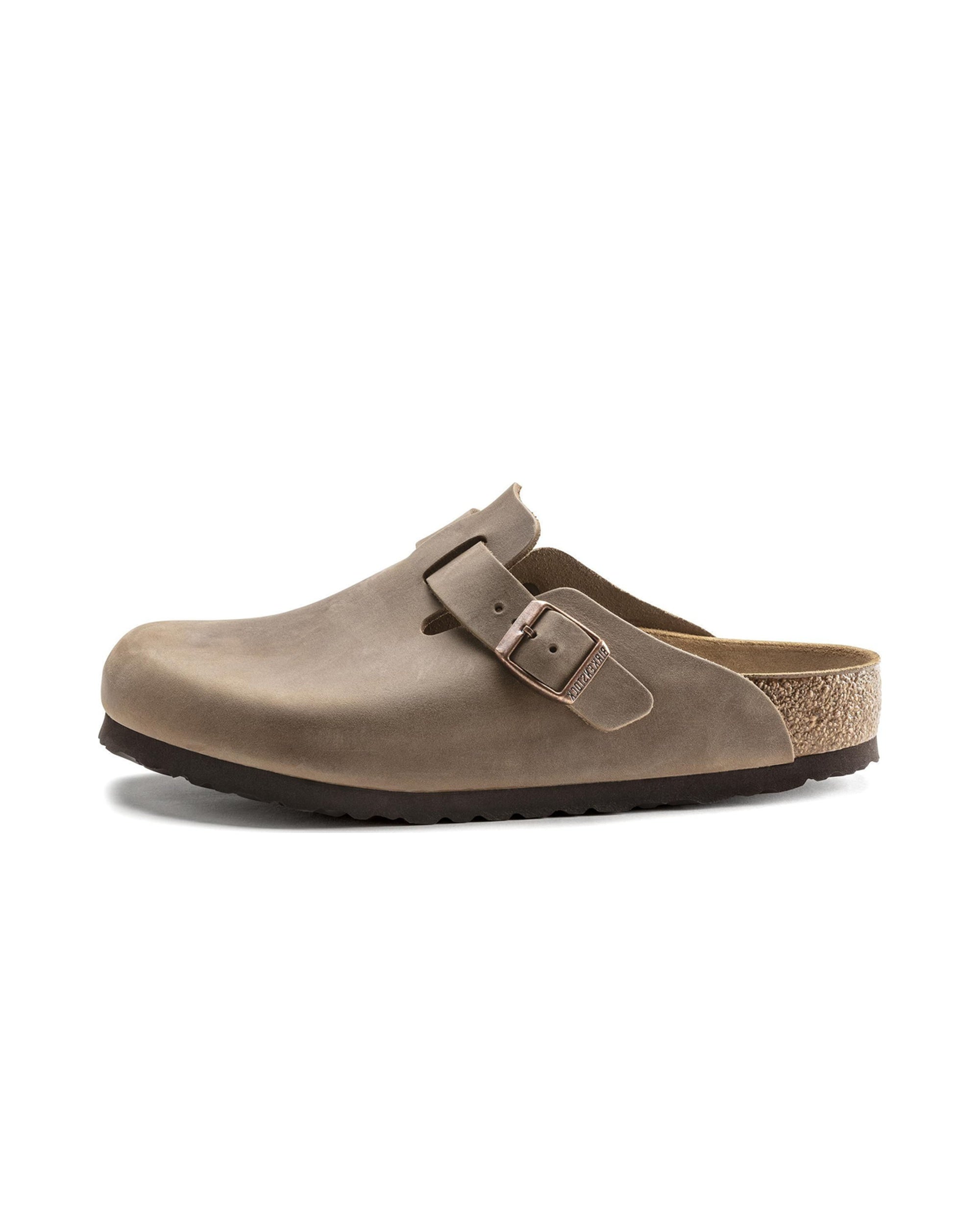 Birkenstock Boston Soft Footbed Oiled Leather Tobacco Brown